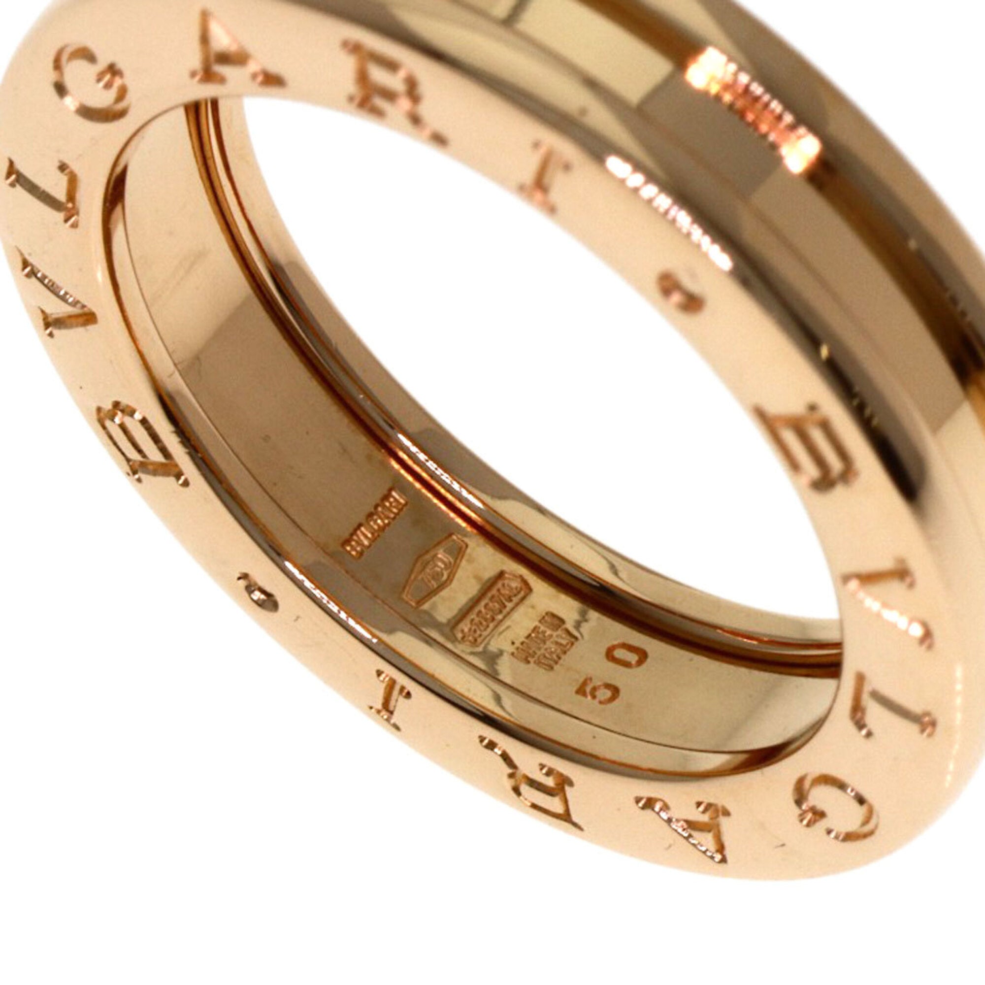 Bvlgari B.Zero1 Pink Gold (18K) Band Ring (Pre-Owned)
