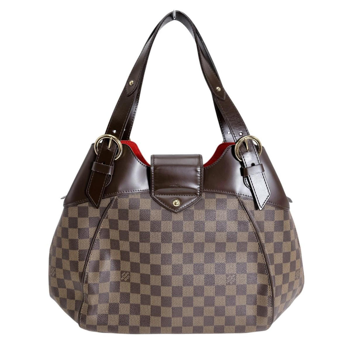 Louis Vuitton Damier Brown Damier Canvas Handbag Tote Bag (Pre-Owned)