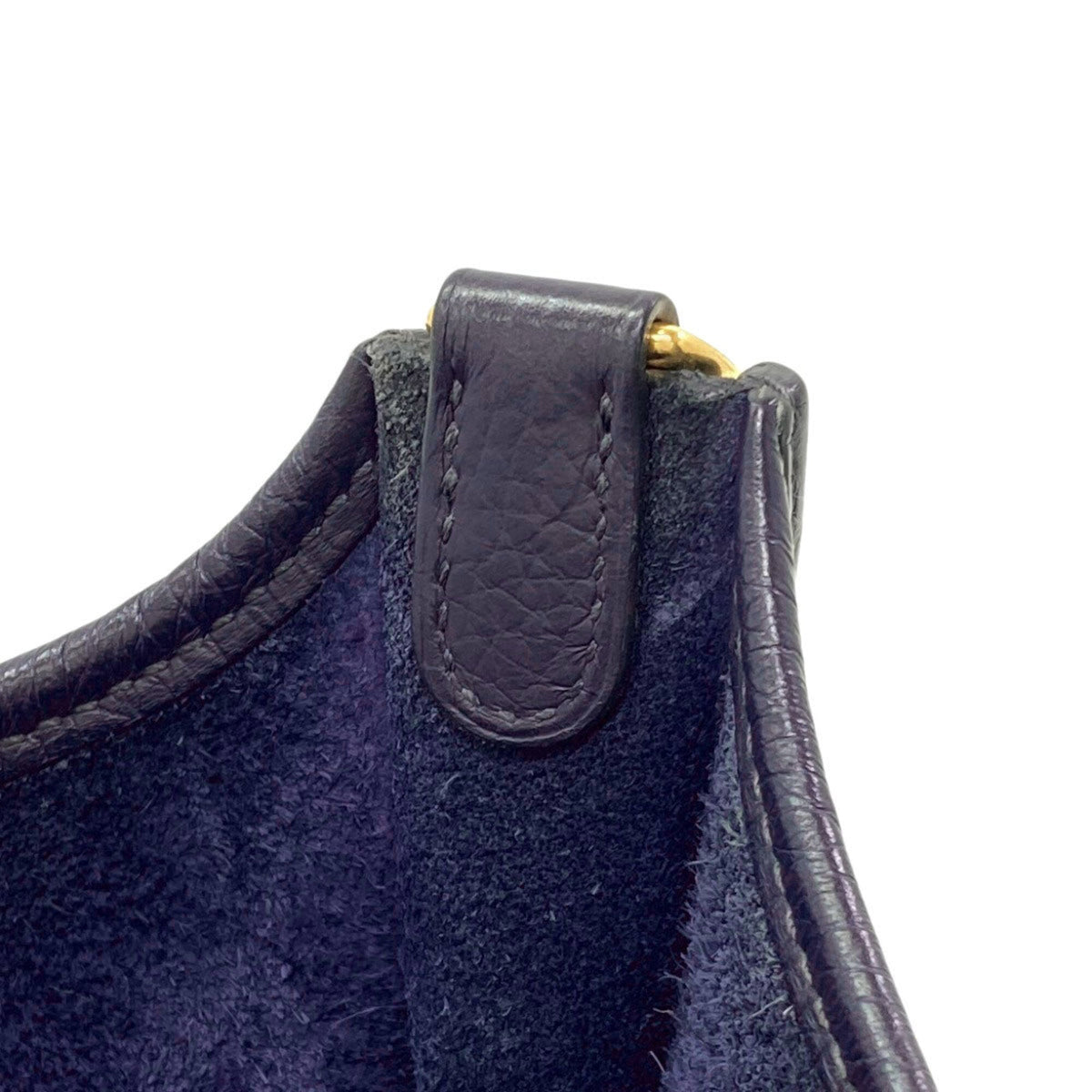 Hermes Navy Shoulder Bag (Pre-Owned)