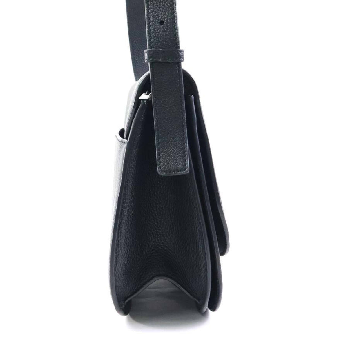 Tory Burch Black Leather Shoulder Bag (Pre-Owned)