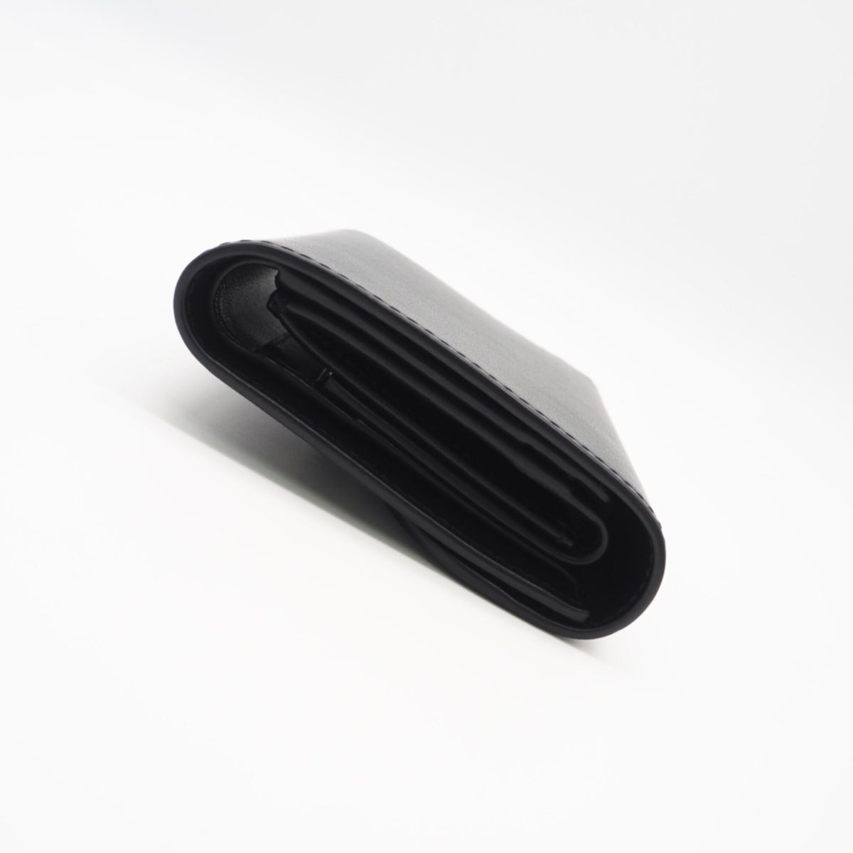 Celine Black Leather Wallet (Tri-Fold) (Pre-Owned)