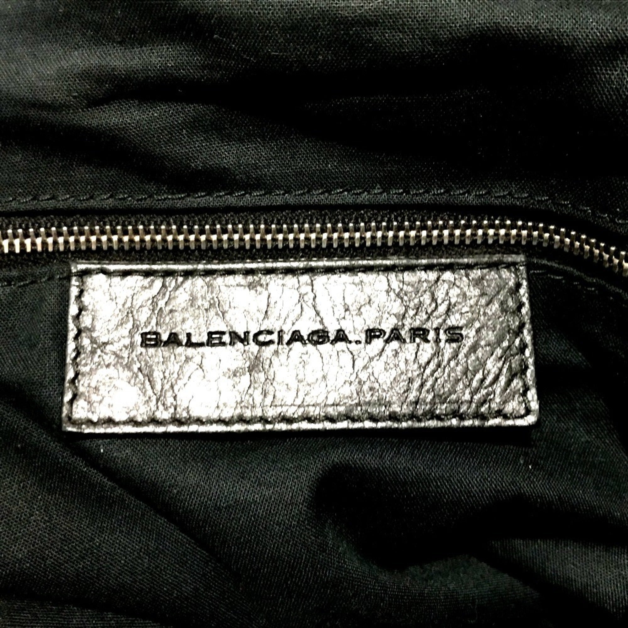 Balenciaga Black Leather Backpack (Pre-Owned)