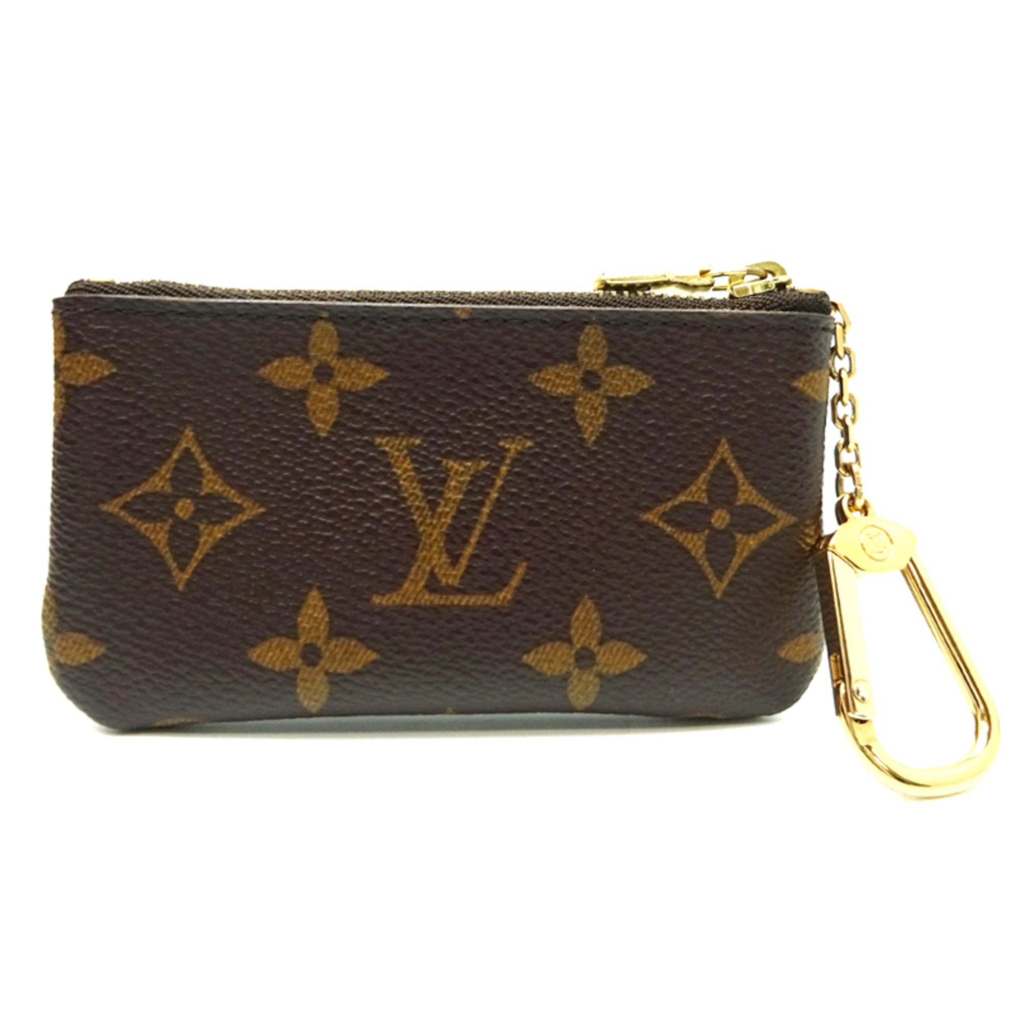 Louis Vuitton Brown Monogram Coin Purse/Coin Case (Pre-Owned)