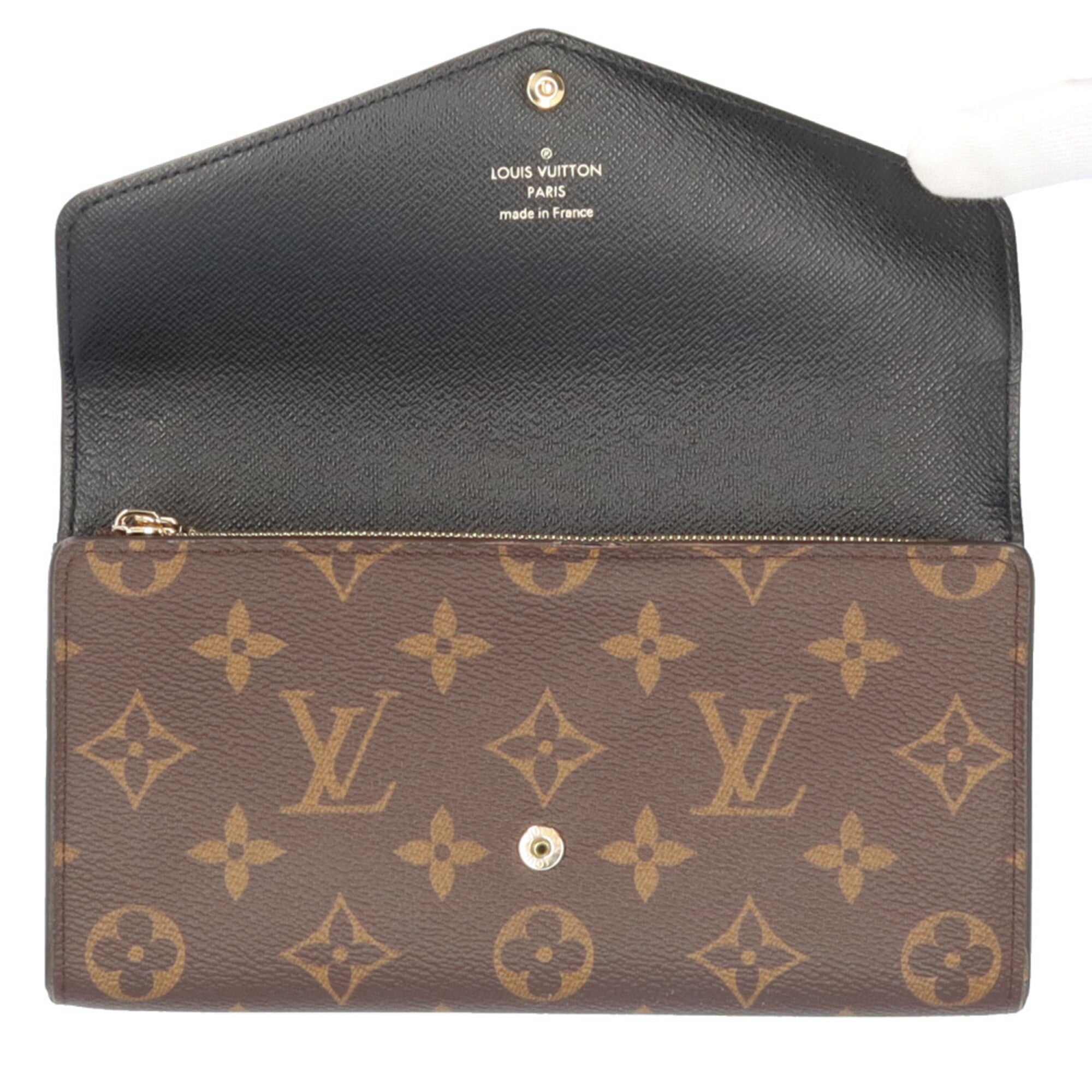 Louis Vuitton Monogram Brown Monogram Canvas Monogram Reverse Long Wallet (Bi-Fold) (Pre-Owned)