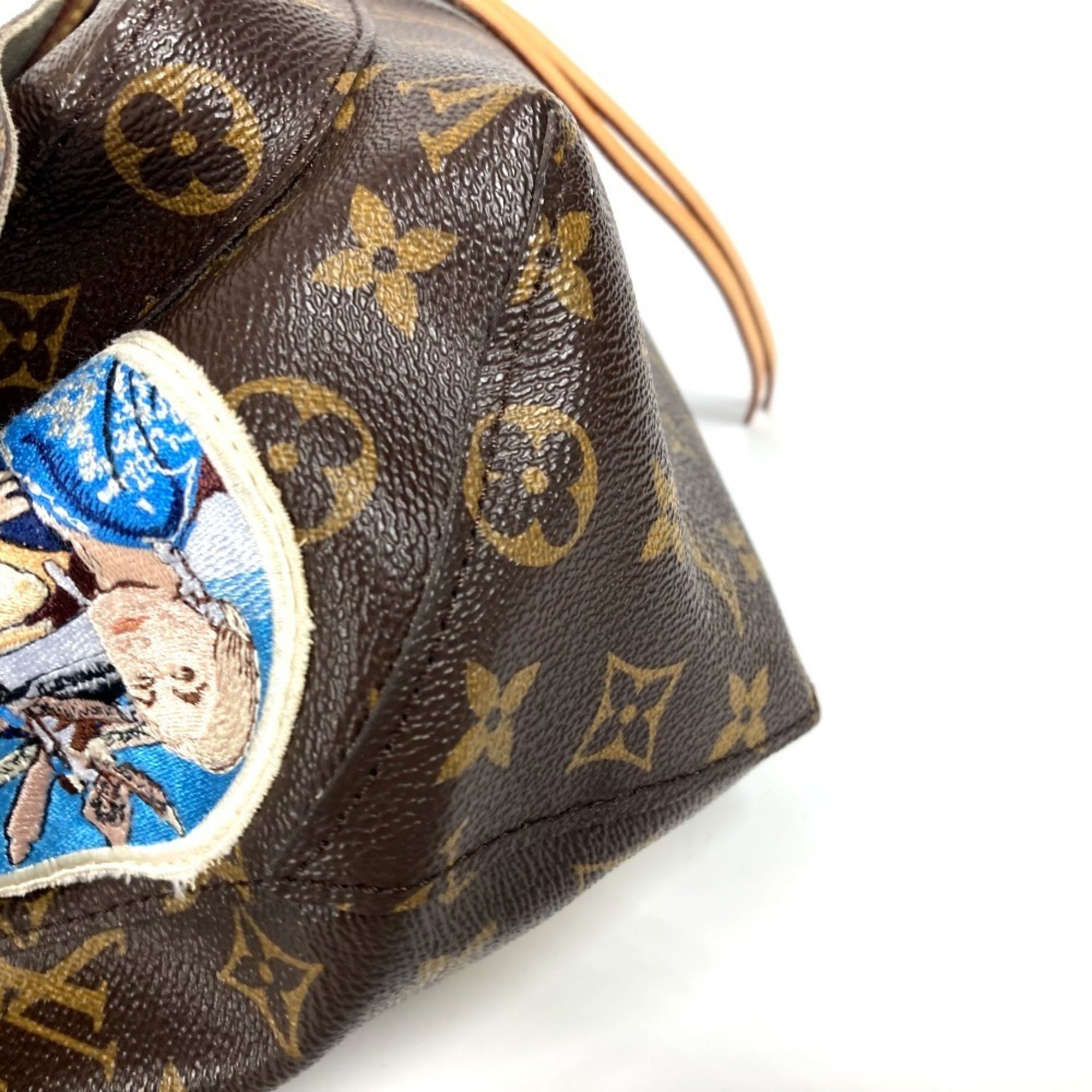 Louis Vuitton Brown Monogram Handbag Shoulder Bag Tote Bag (Pre-Owned)