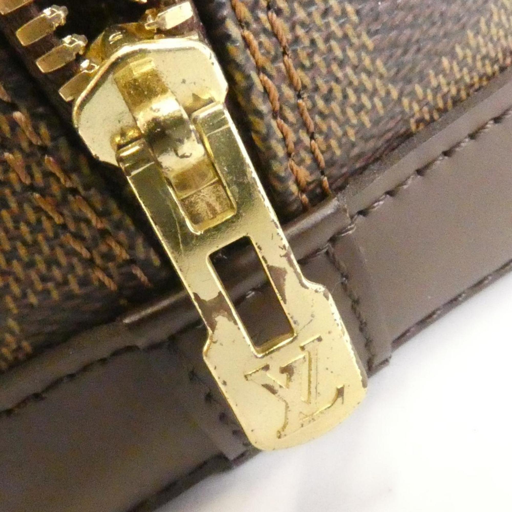 Louis Vuitton Damier Canvas Ebene Damier Canvas Handbag (Pre-Owned)