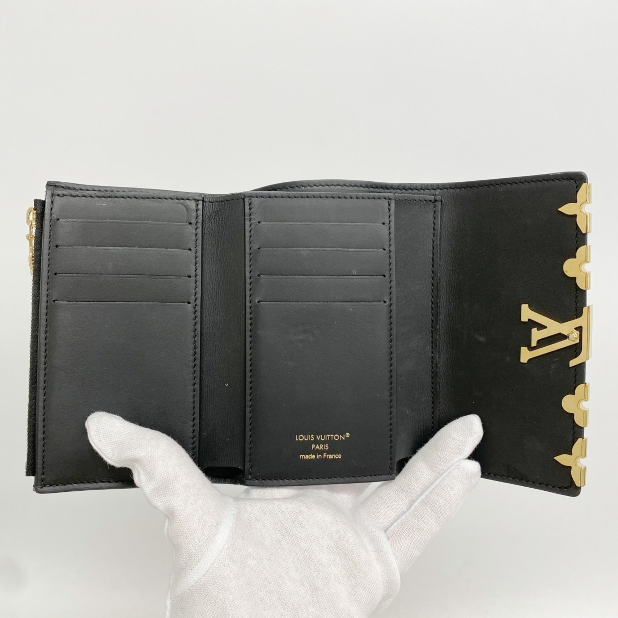 Louis Vuitton Noir Wallet (Bi-Fold) (Pre-Owned)
