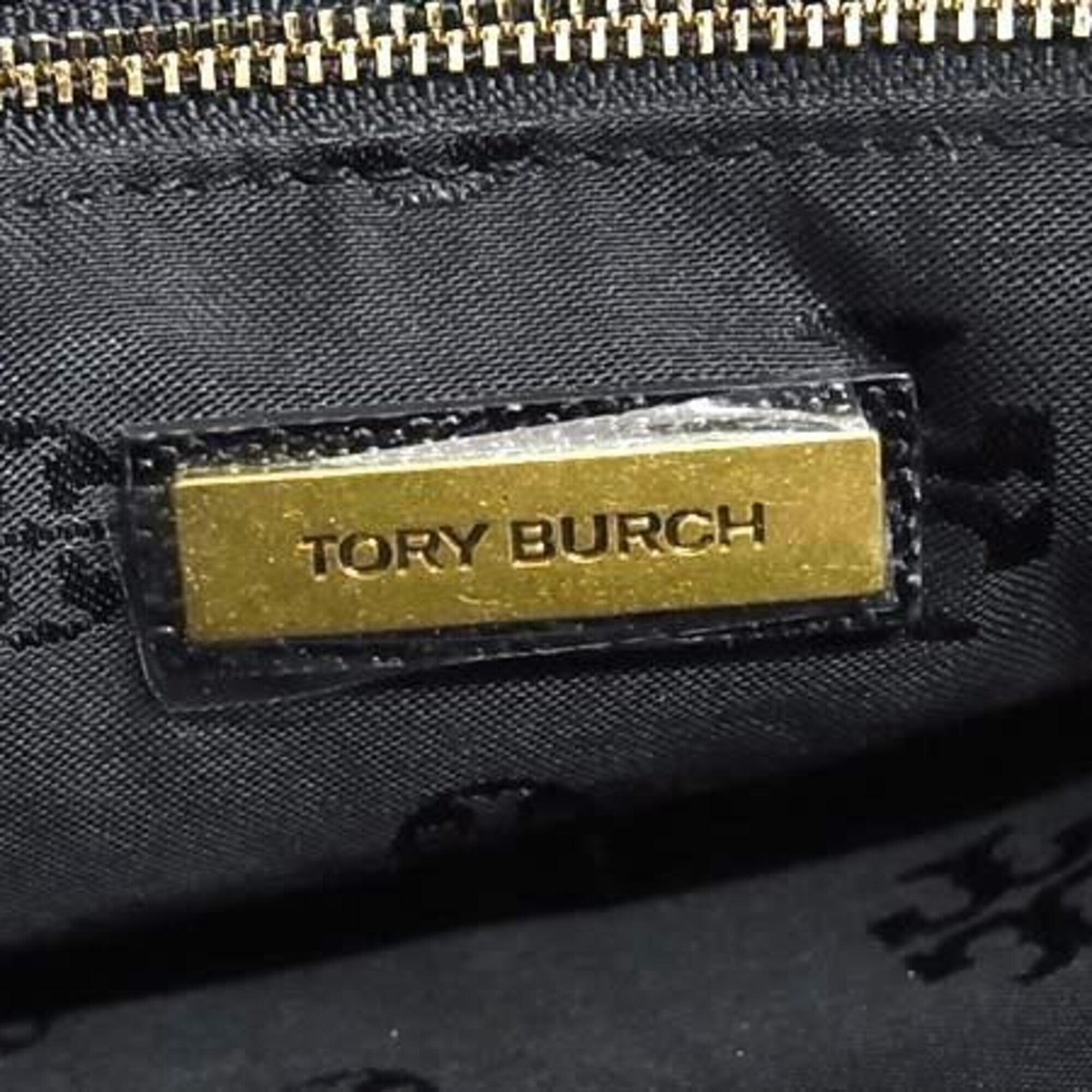 Tory Burch Black Pvc Tote Bag (Pre-Owned)
