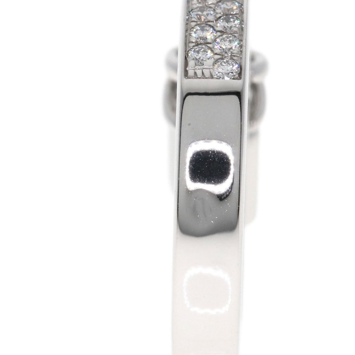 Louis Vuitton White Gold (18K) Band Ring (Pre-Owned)