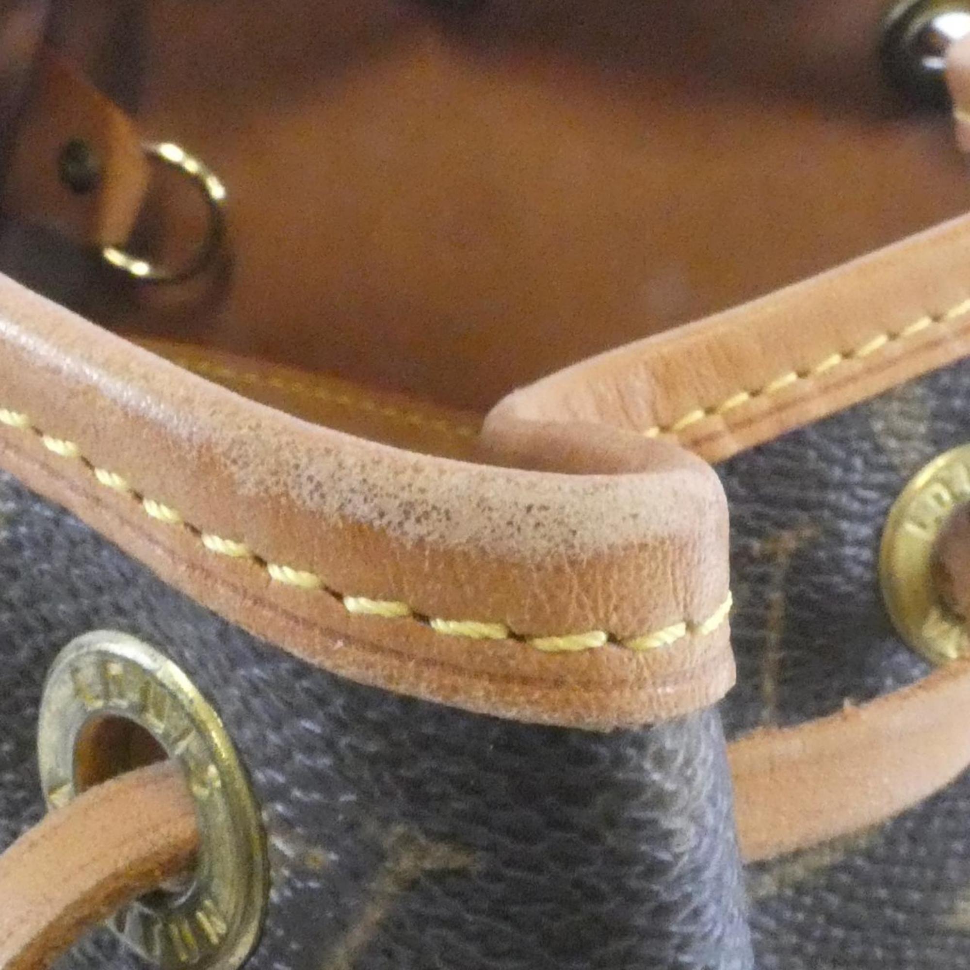 Louis Vuitton Monogram Marron Coated Canvas Backpack (Pre-Owned)