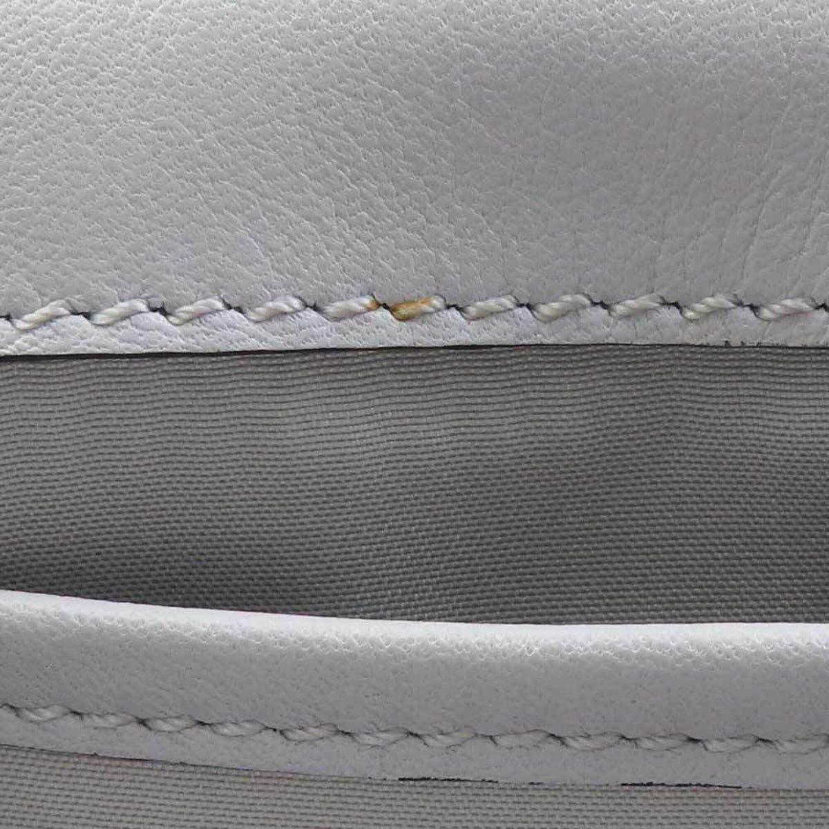 Tod's Light Gray Yellow Leather Shoulder Bag (Pre-Owned)