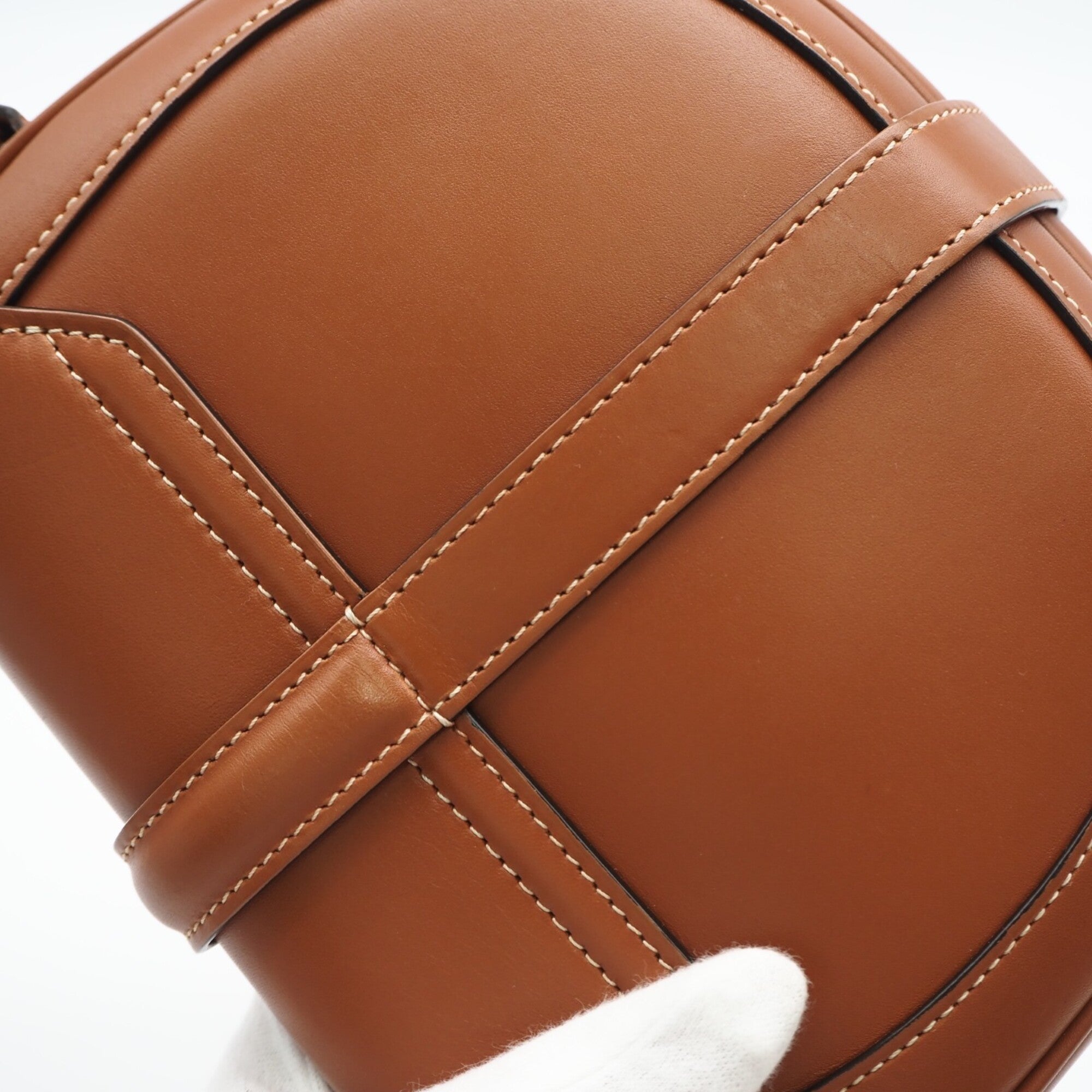 Celine Brown Leather Shoulder Bag (Pre-Owned)