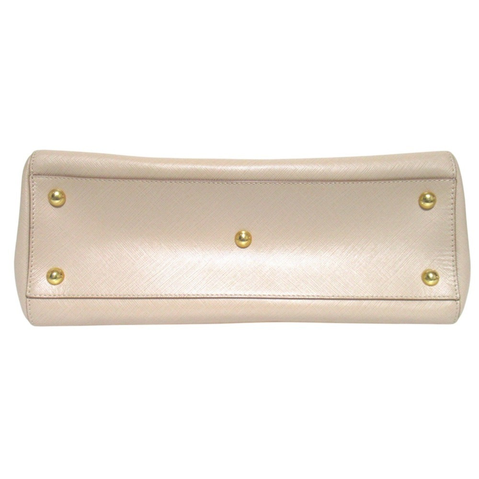 Salvatore Ferragamo Beige Shoulder Bag Tote Bag (Pre-Owned)