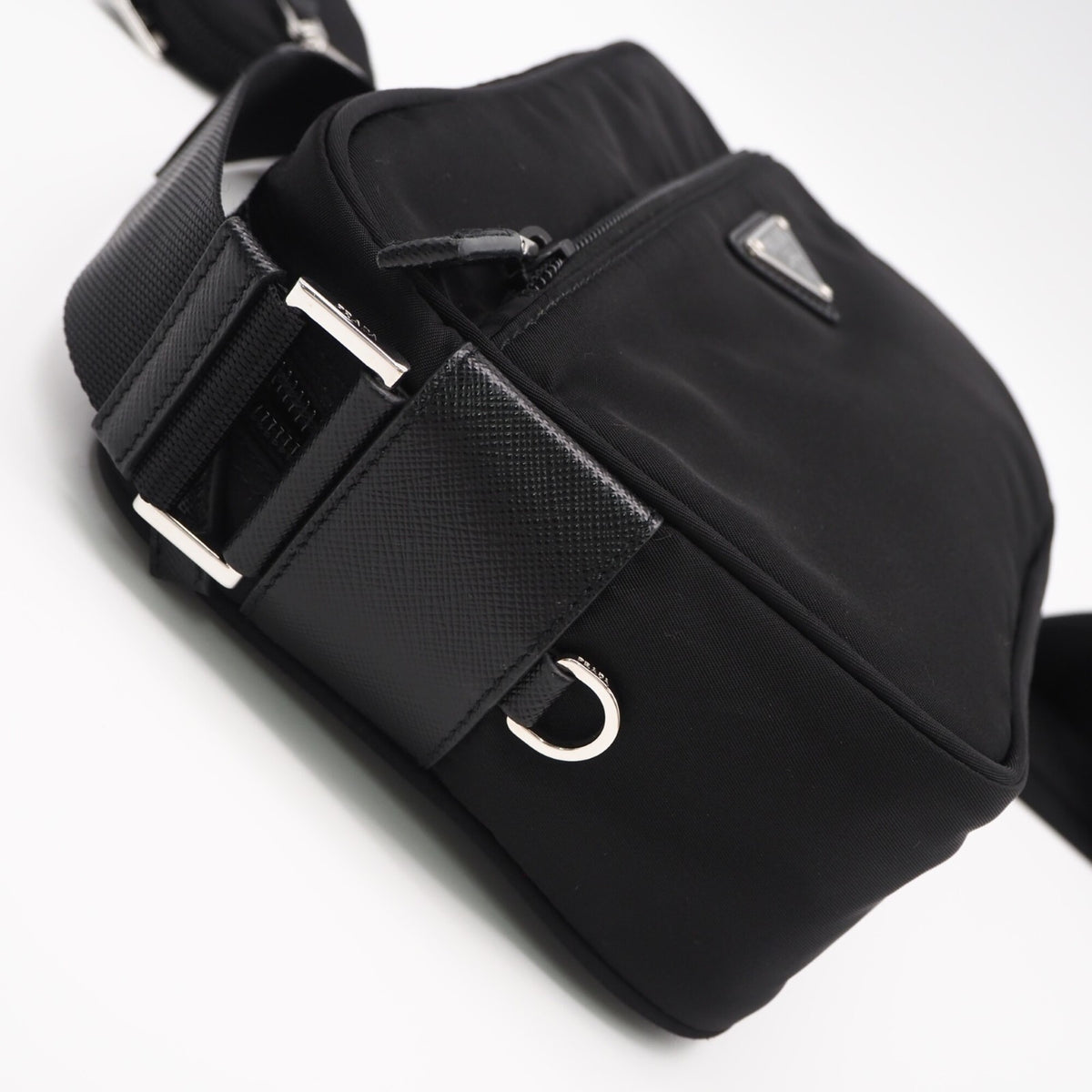 Prada Black Nylon Shoulder Bag (Pre-Owned)