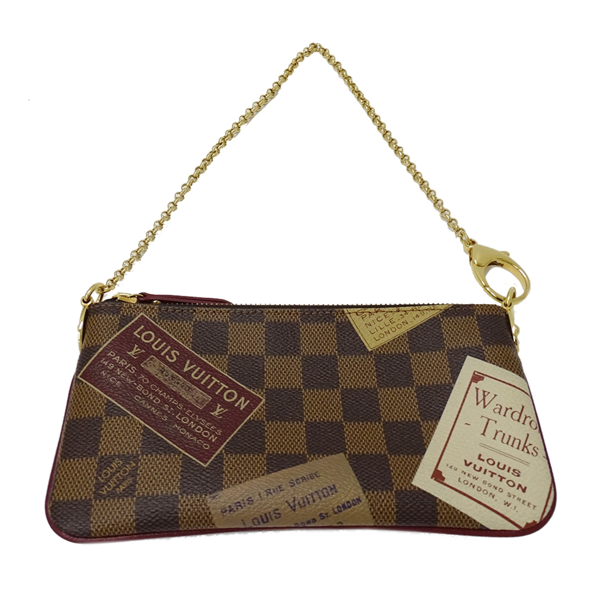 Louis Vuitton Brown Damier Canvas Damier Canvas Handbag Pouch (Pre-Owned)