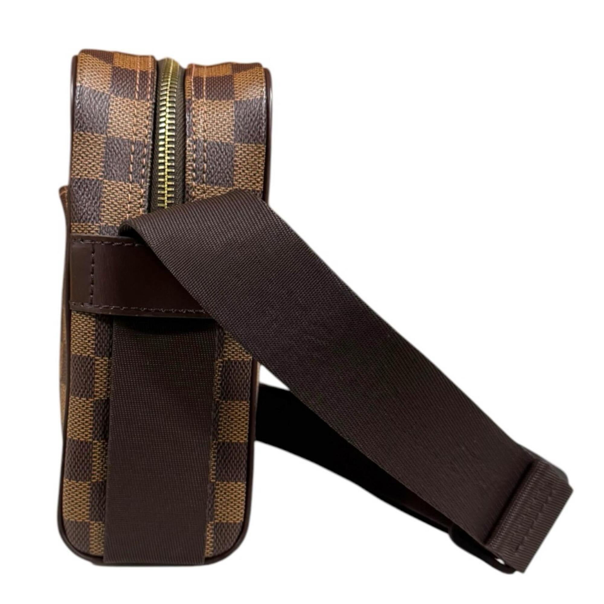 Louis Vuitton Damier Brown Damier Canvas Shoulder Bag (Pre-Owned)