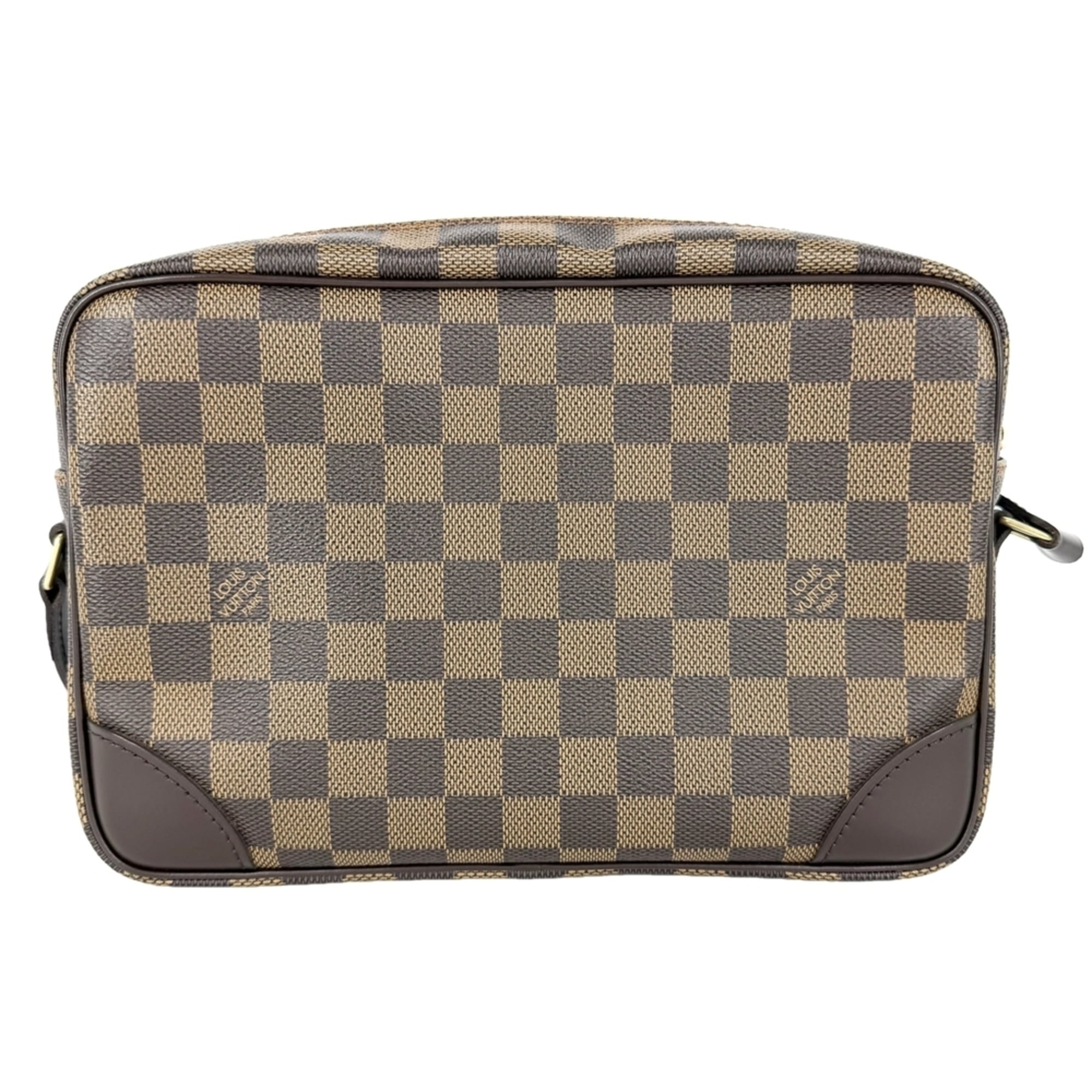 Louis Vuitton Brown Damier Canvas Shoulder Bag (Pre-Owned)