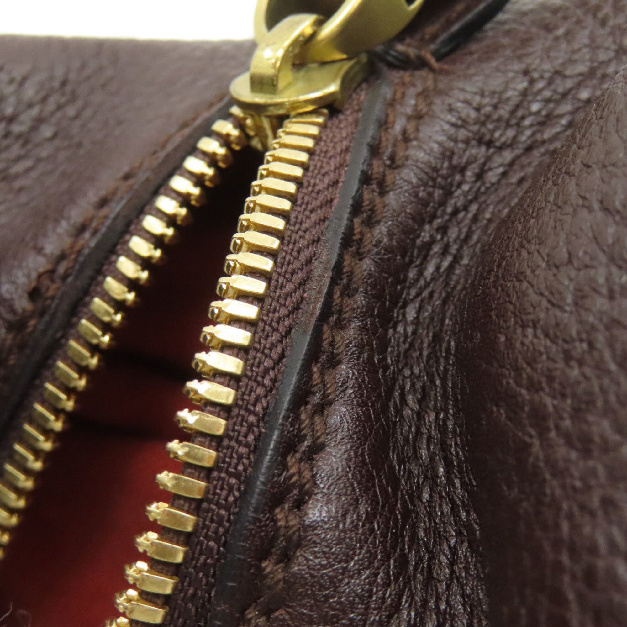 Salvatore Ferragamo Dark Brown Leather Handbag (Pre-Owned)
