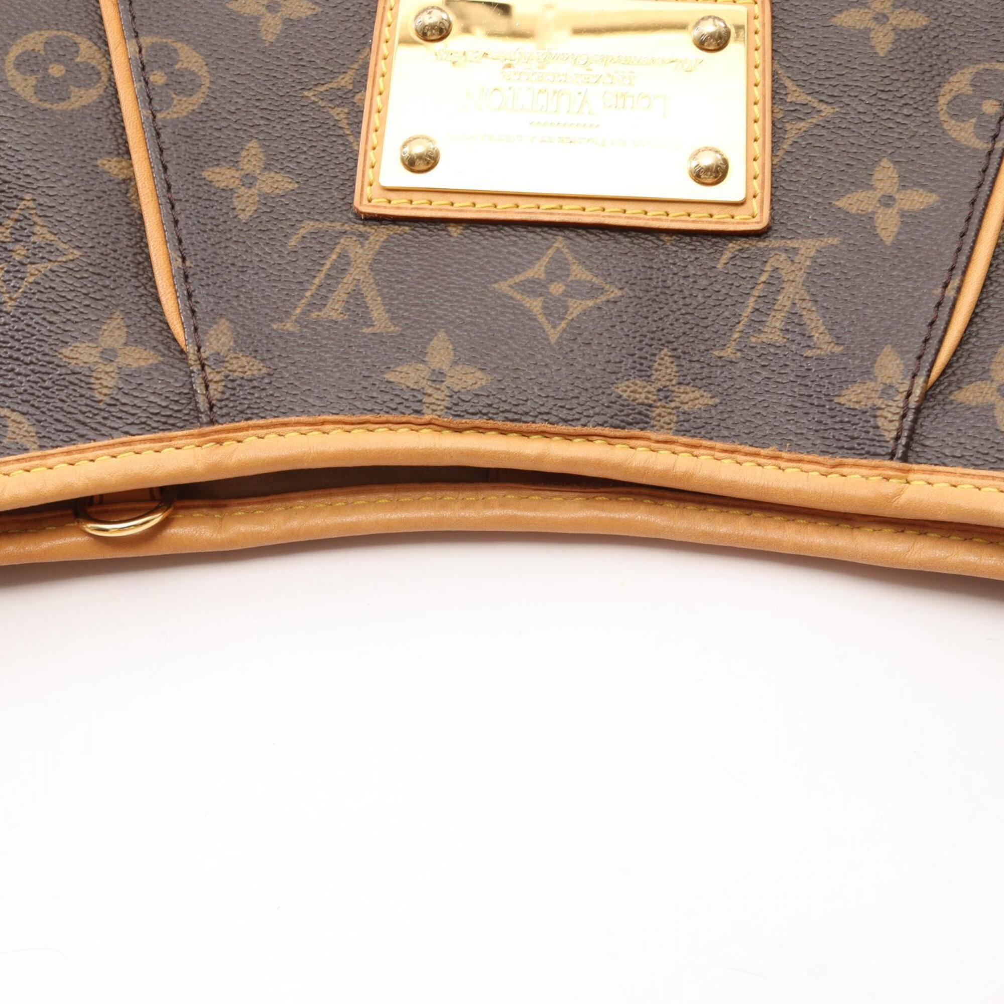 Louis Vuitton Brown Monogram Pvc Coated Canvas Leather Handbag Shoulder Bag (Pre-Owned)