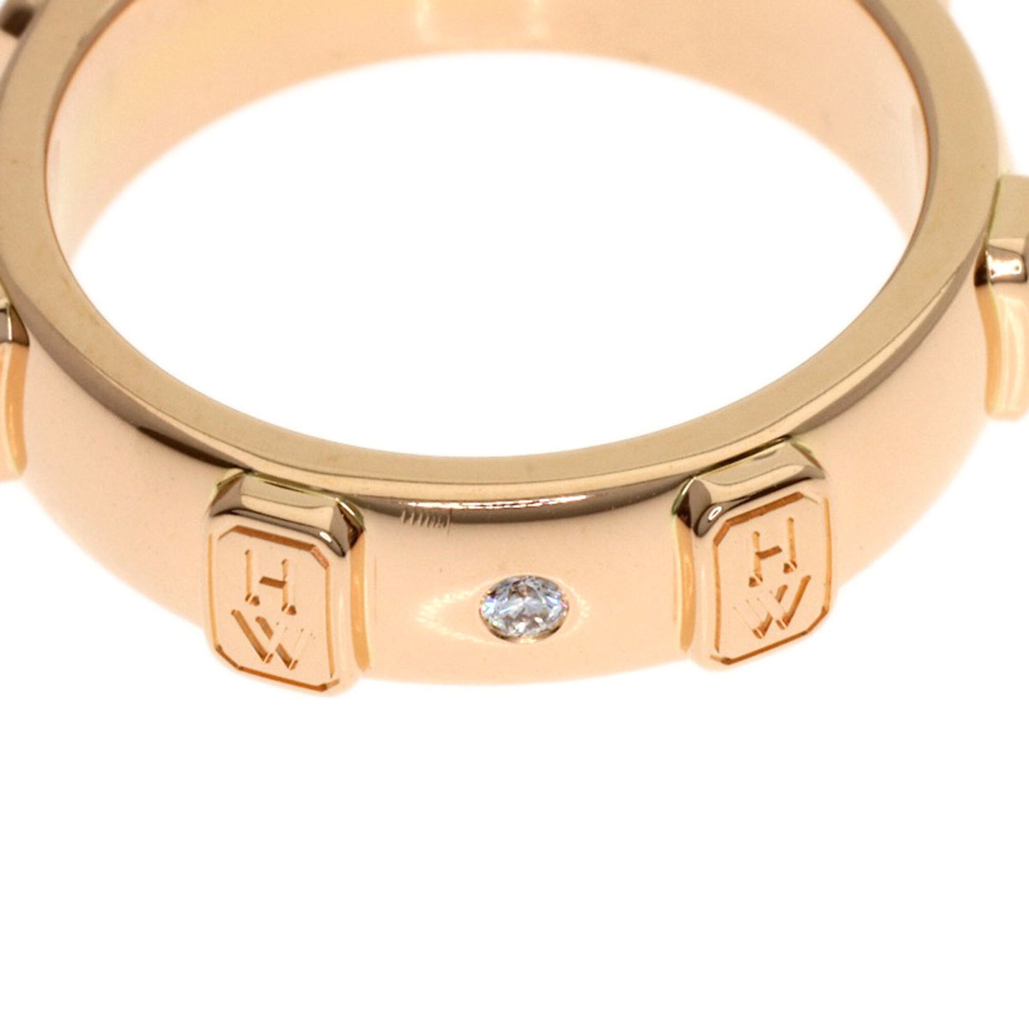 Harry Winston Pink Gold (18K) Band Ring (Pre-Owned)