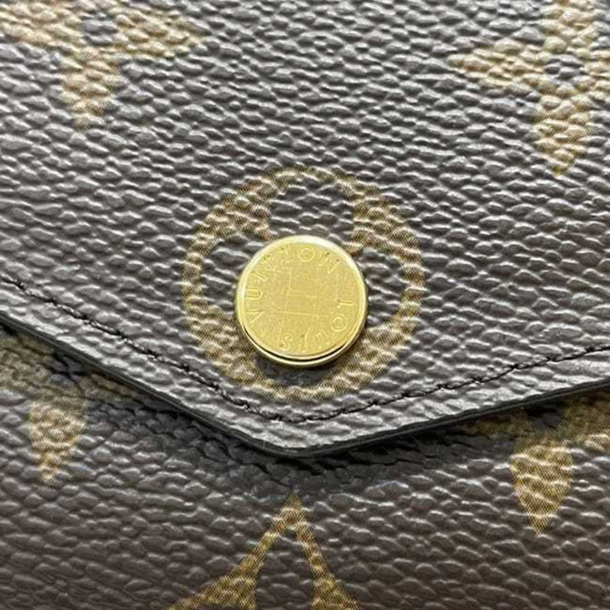 Louis Vuitton Brown Monogram Canvas Long Wallet (Bi-Fold) (Pre-Owned)