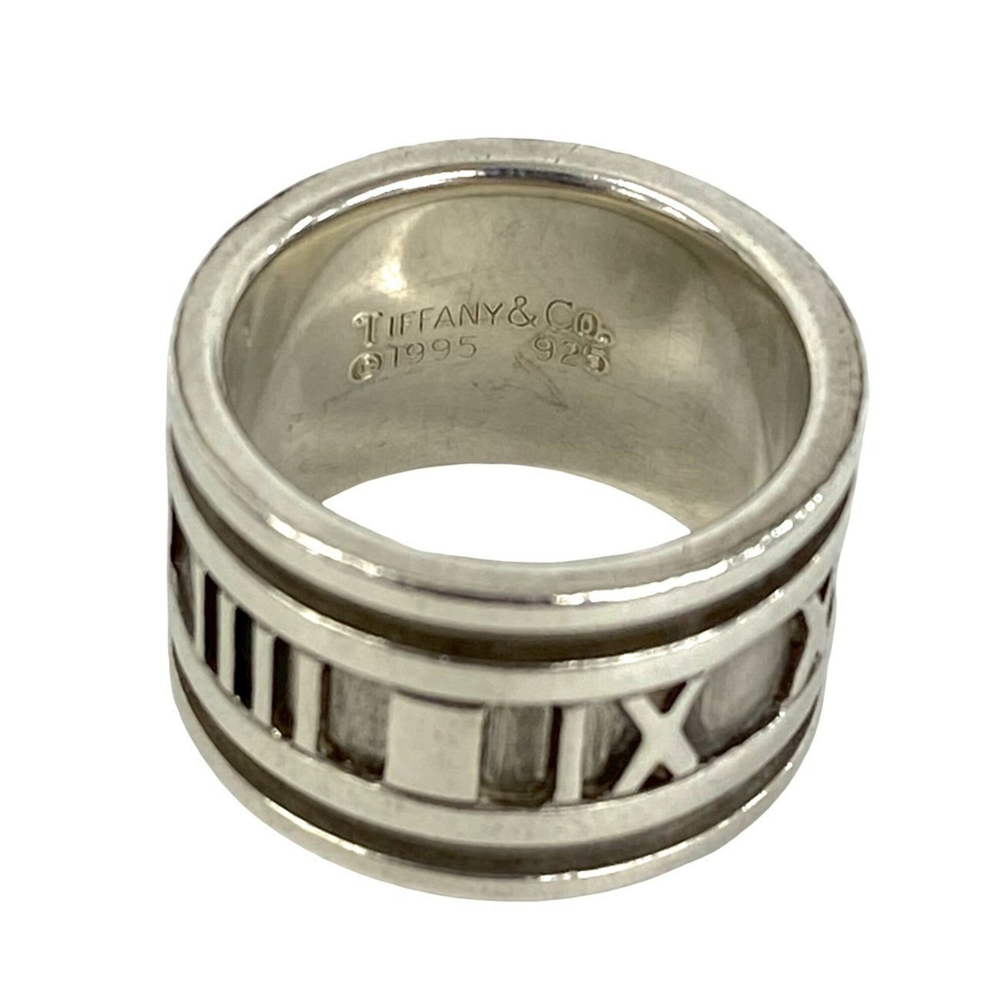Tiffany Silver Silver 925 Band Ring (Pre-Owned)