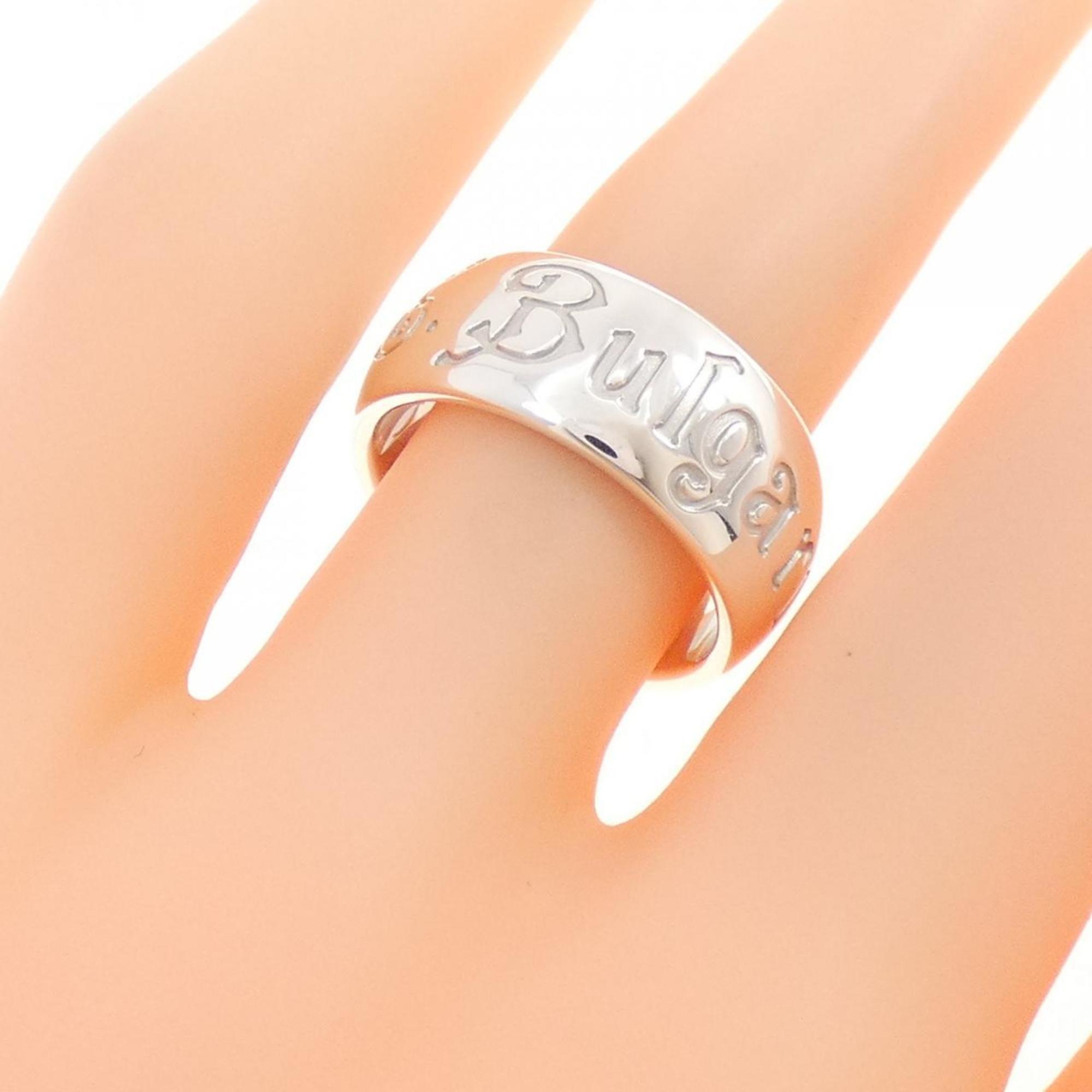 Bvlgari Silver Silver 925 Band Ring (Pre-Owned)