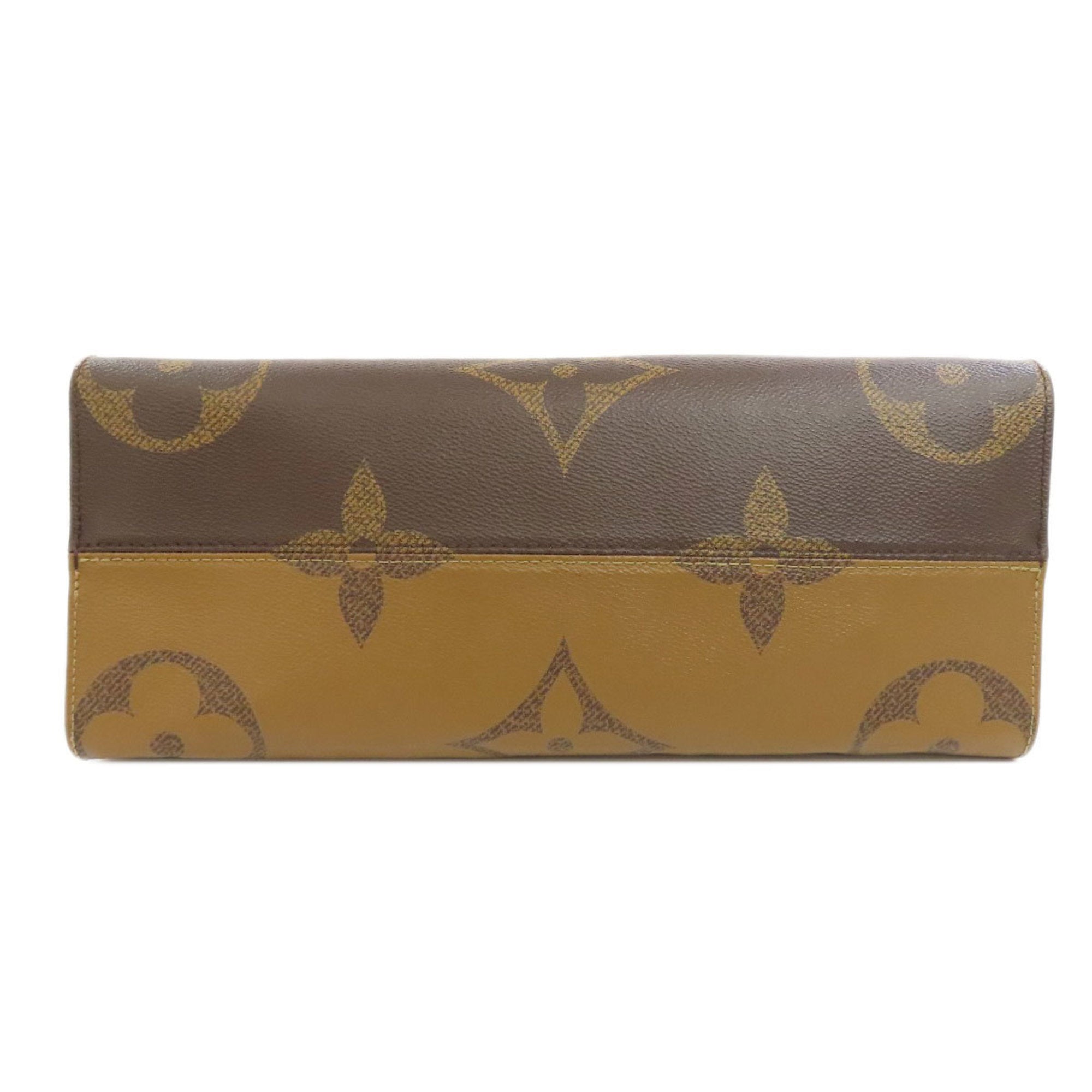 Louis Vuitton Brown Monogram Reverse Tote Bag (Pre-Owned)