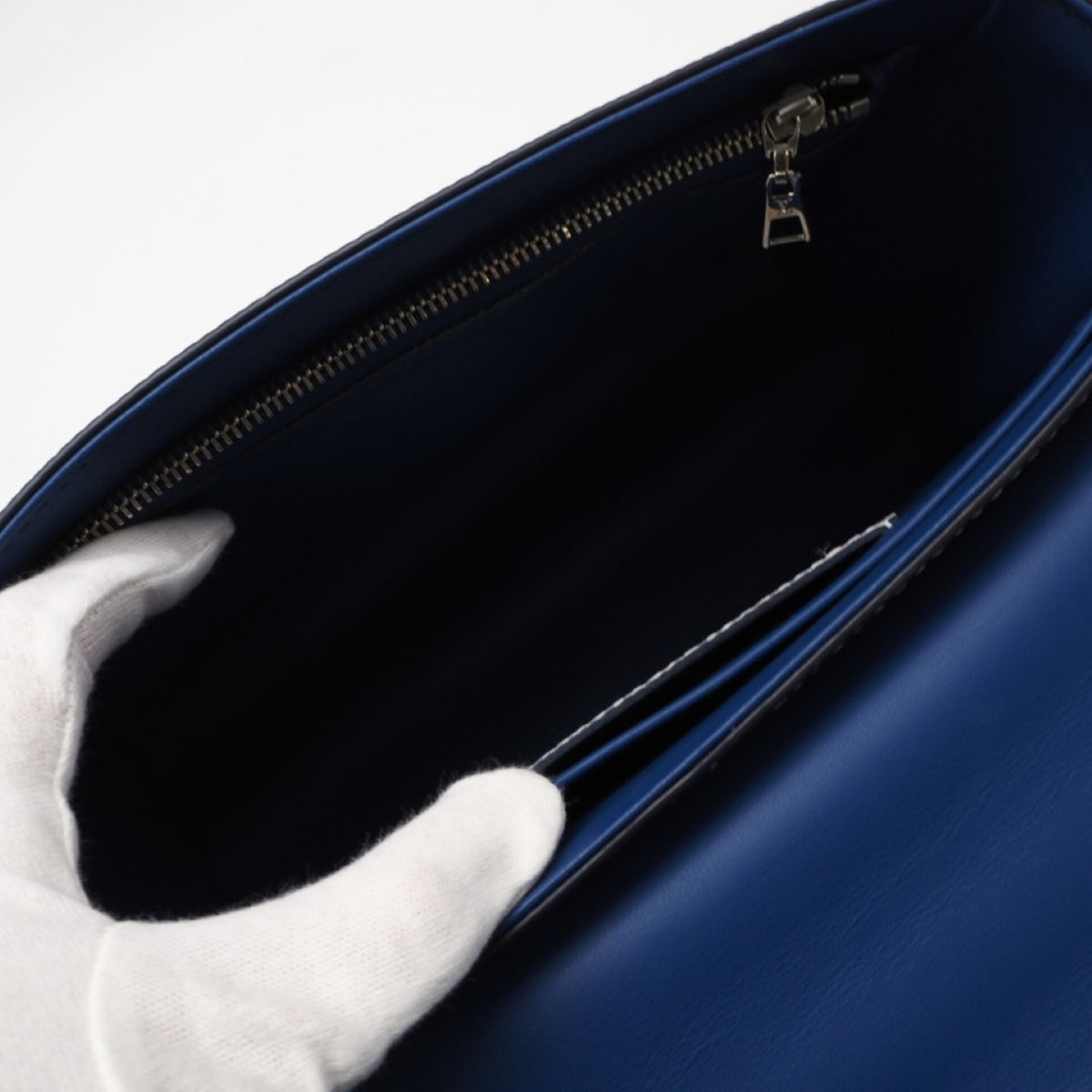Louis Vuitton Blue White Shoulder Bag (Pre-Owned)