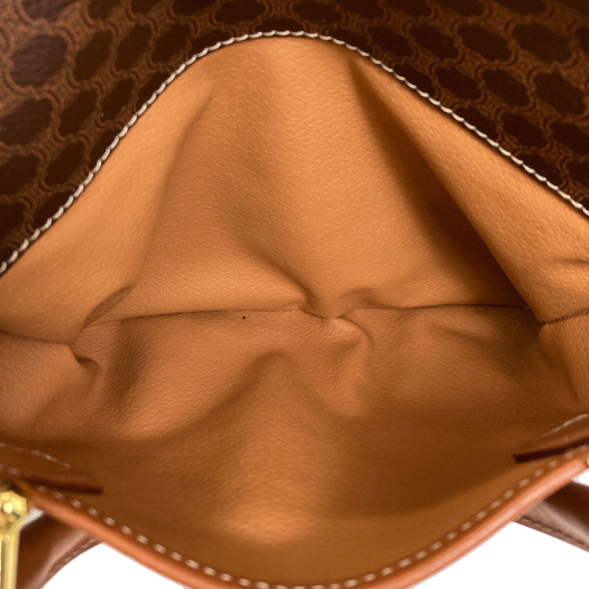 Celine Macadam Brown Pvc Handbag (Pre-Owned)