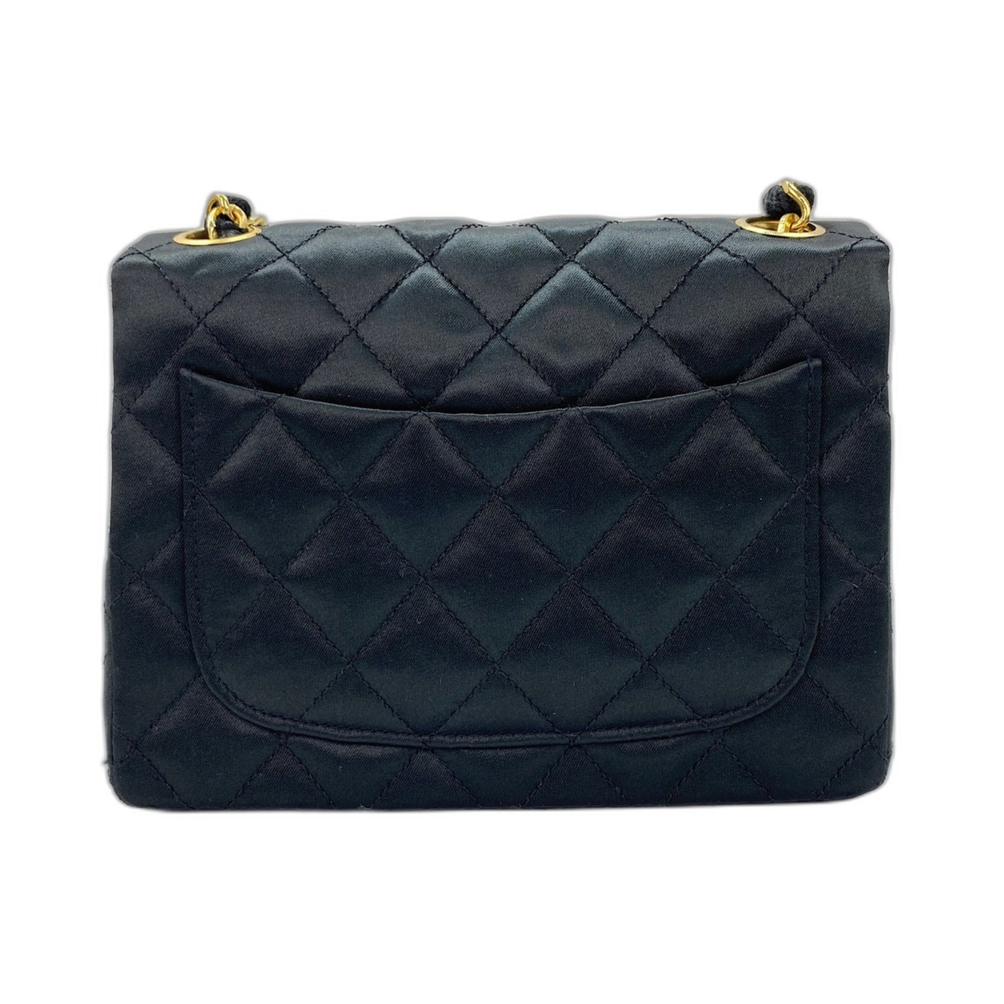 Chanel Matelasse Black Shoulder Bag (Pre-Owned)