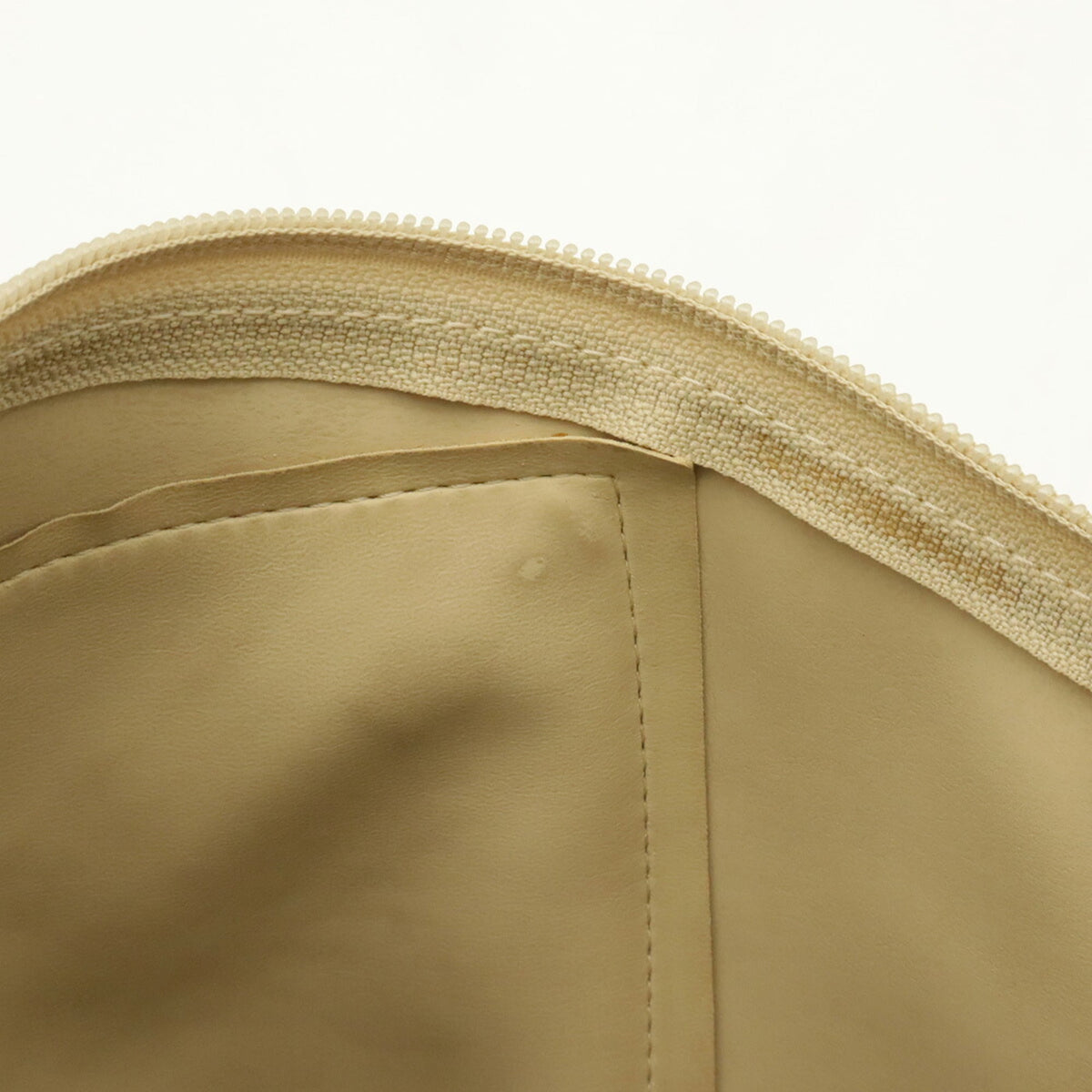 Loewe Beige Brown Canvas Leather Shoulder Bag Sling Bag (Pre-Owned)