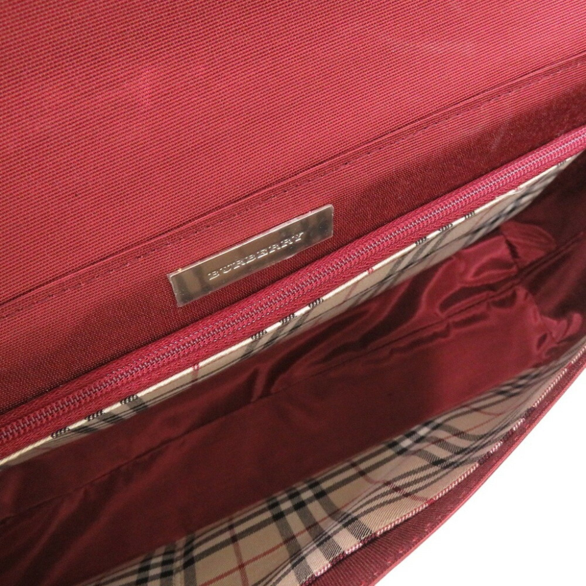 Burberry Beige Leather Handbag (Pre-Owned)
