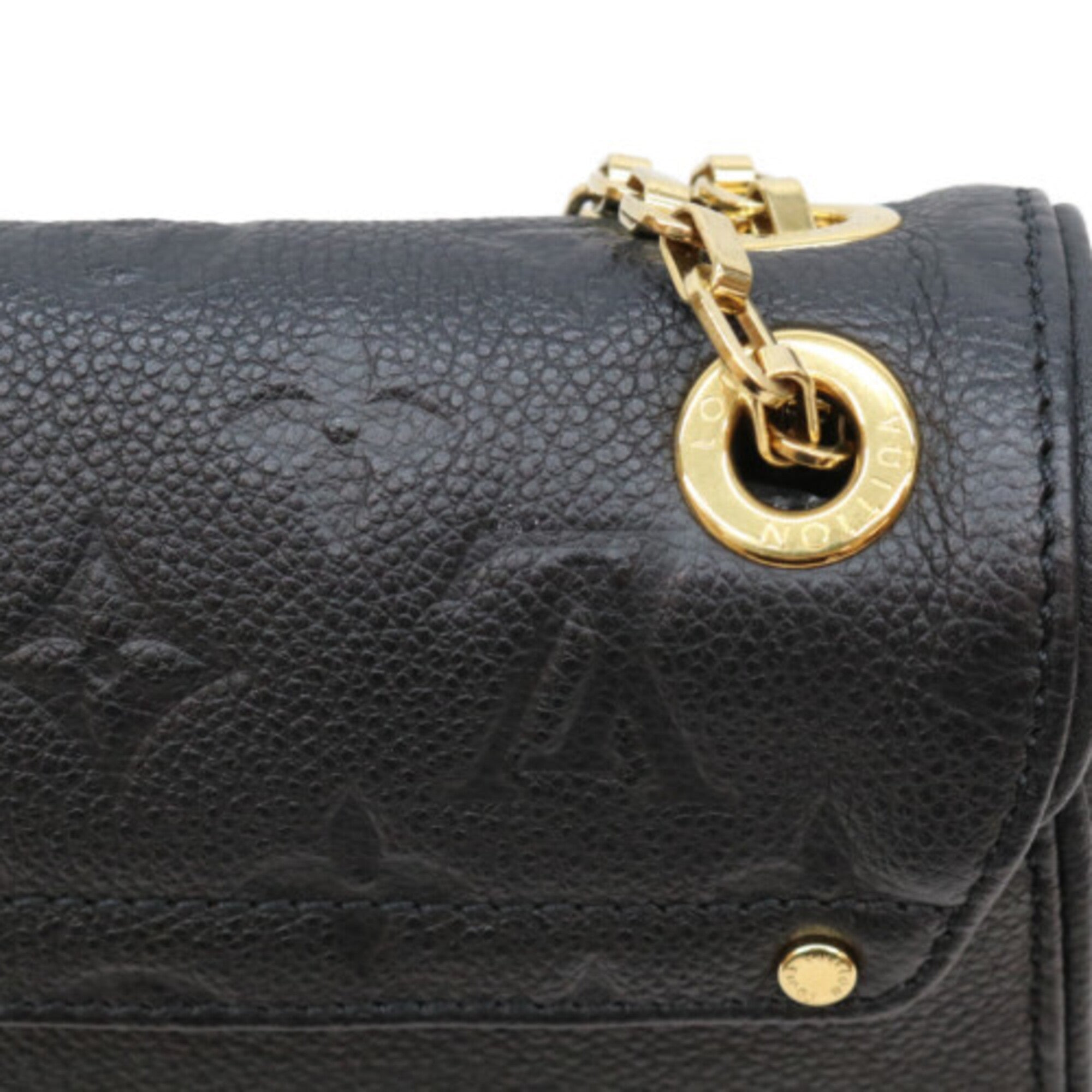 Louis Vuitton Black Monogram Empreinte Shoulder Bag (Pre-Owned)