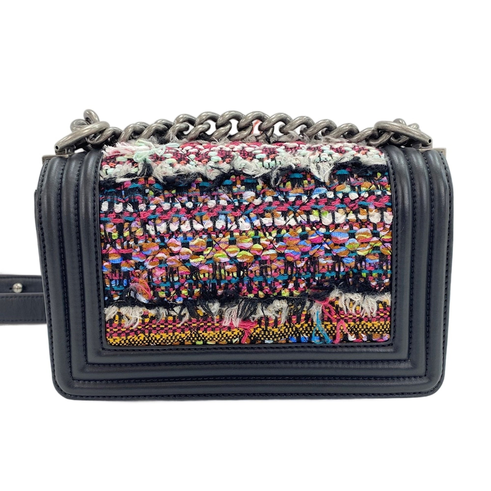 Chanel Boy Chanel Multi-Color Shoulder Bag (Pre-Owned)