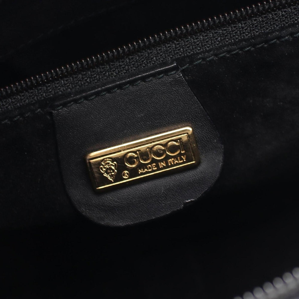 Gucci Black Leather Shoulder Bag (Pre-Owned)