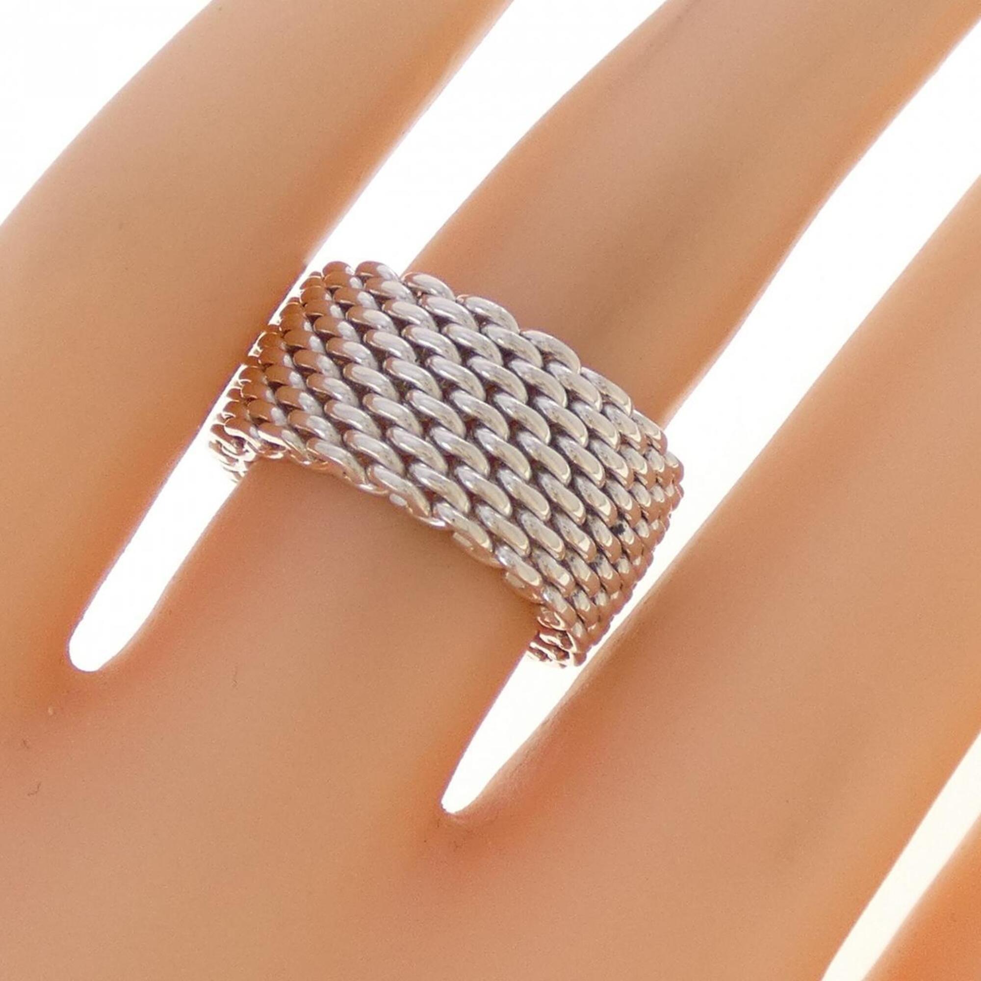 Tiffany Silver 925 Band Ring (Pre-Owned)