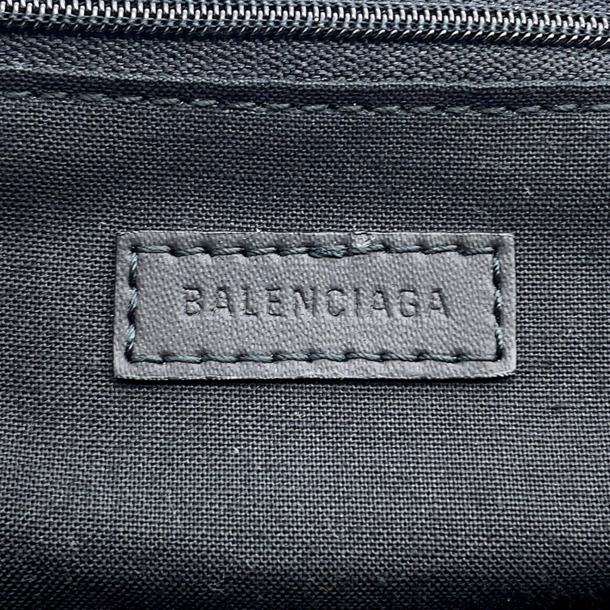 Balenciaga Black Nylon Backpack Handbag (Pre-Owned)
