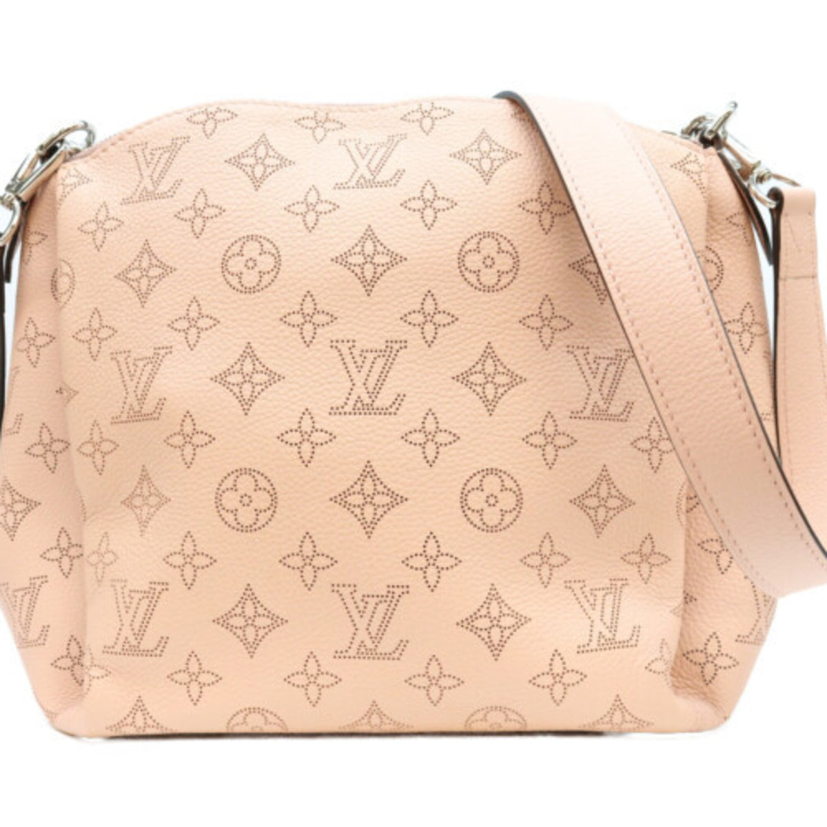 Louis Vuitton Magnolia Pink Mahina Leather Shoulder Bag (Pre-Owned)