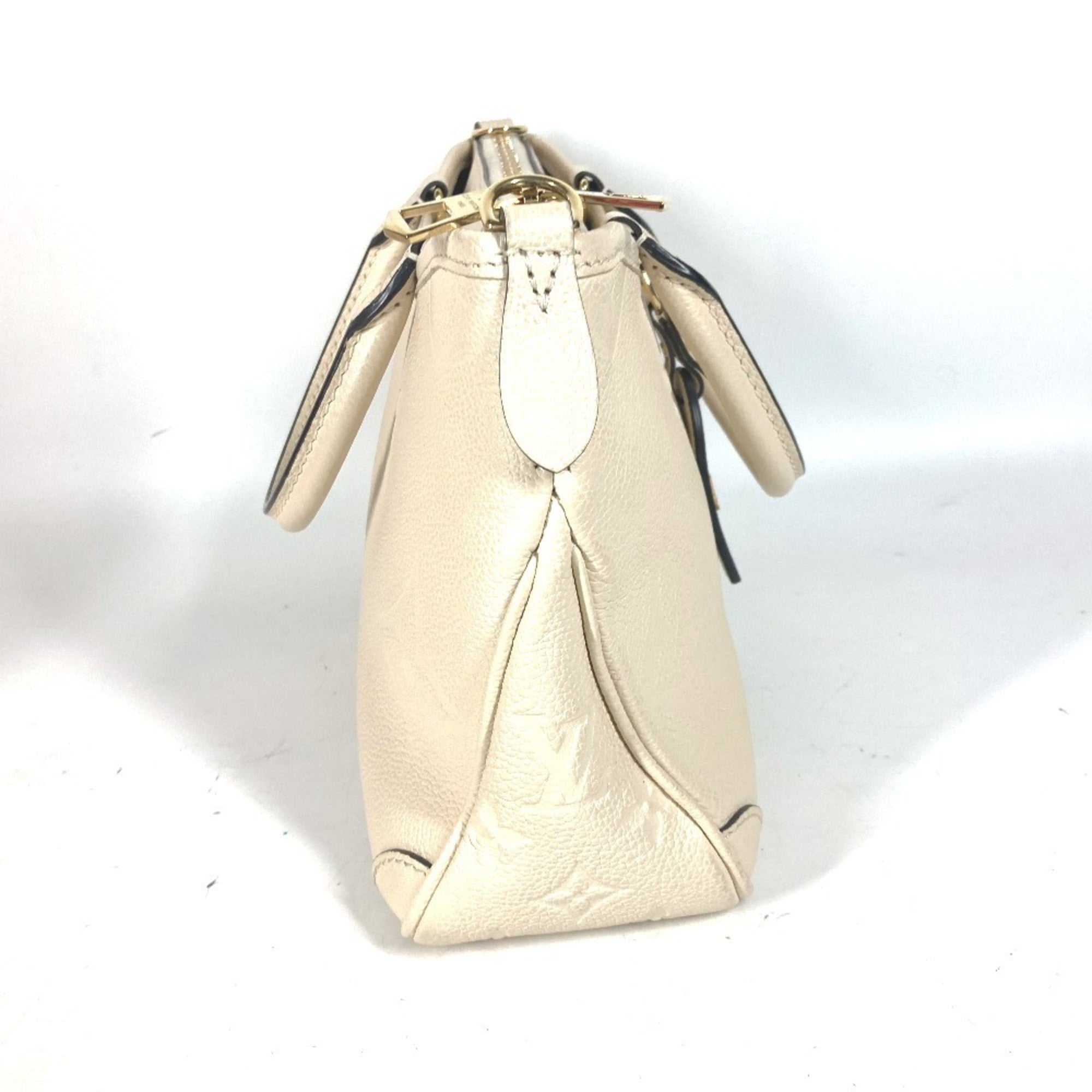Louis Vuitton White Monogram Empreinte Handbag Shoulder Bag Tote Bag (Pre-Owned)