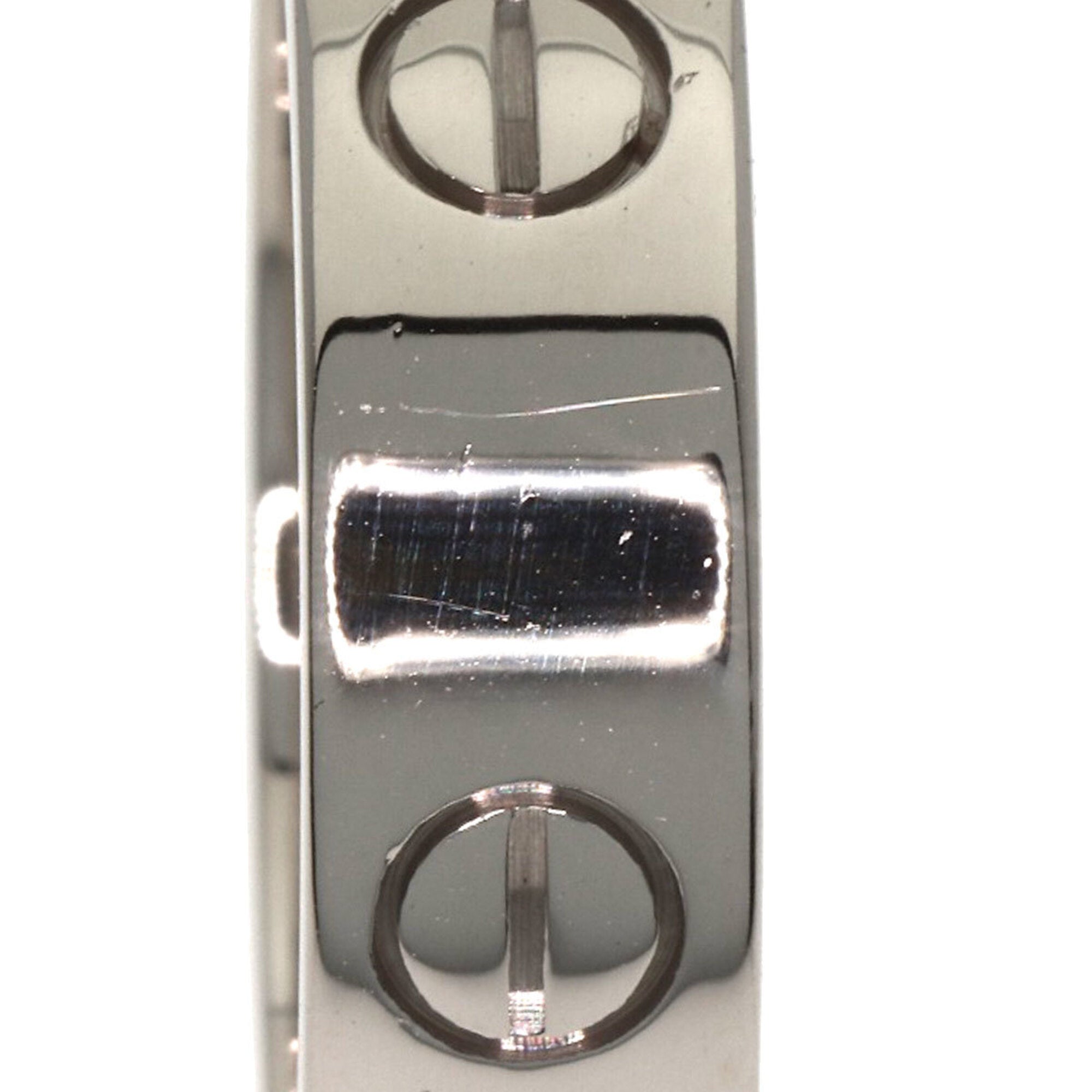 Cartier White Gold White Gold (18K) Band Ring (Pre-Owned)