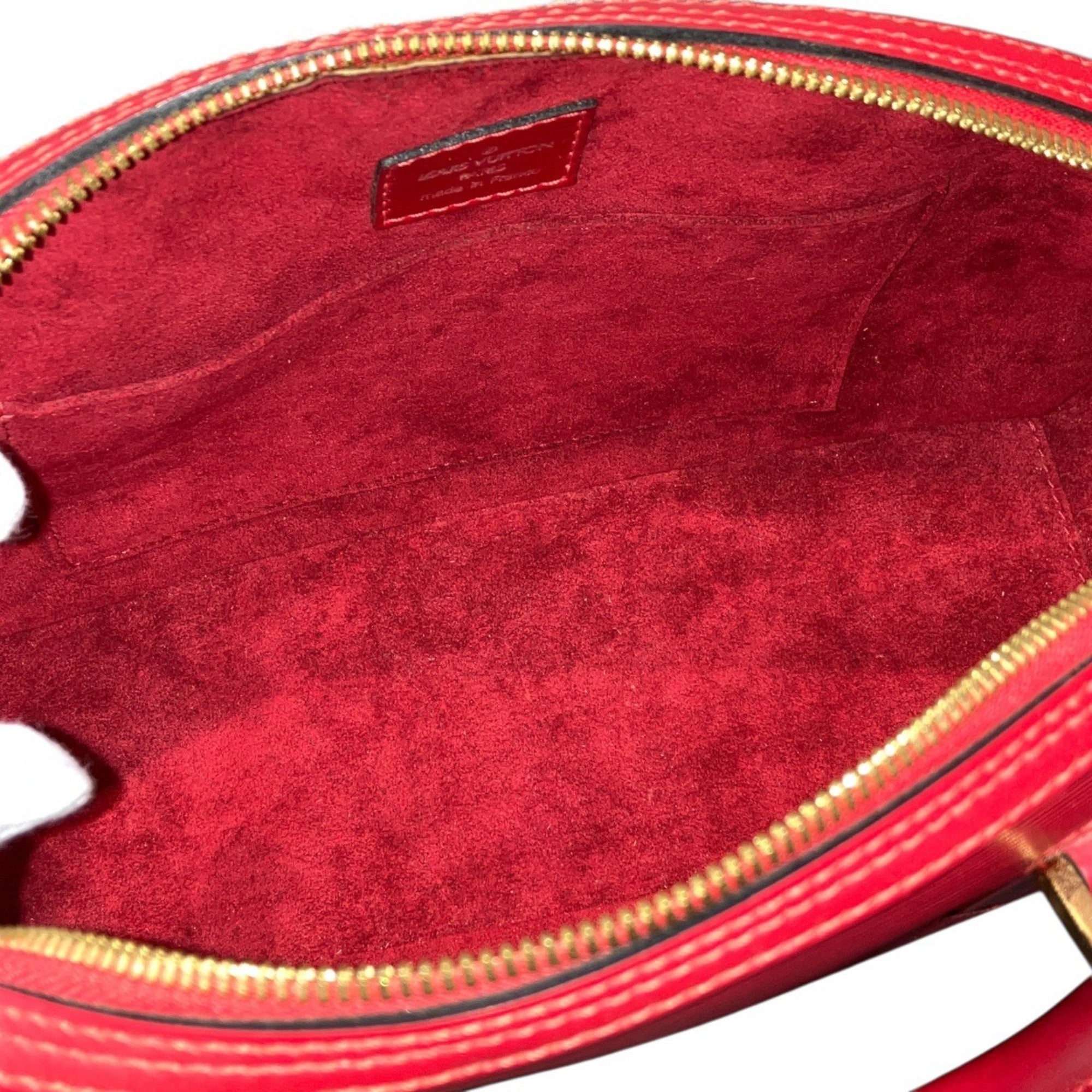 Louis Vuitton Epi Red Color Epi Leather Handbag (Pre-Owned)