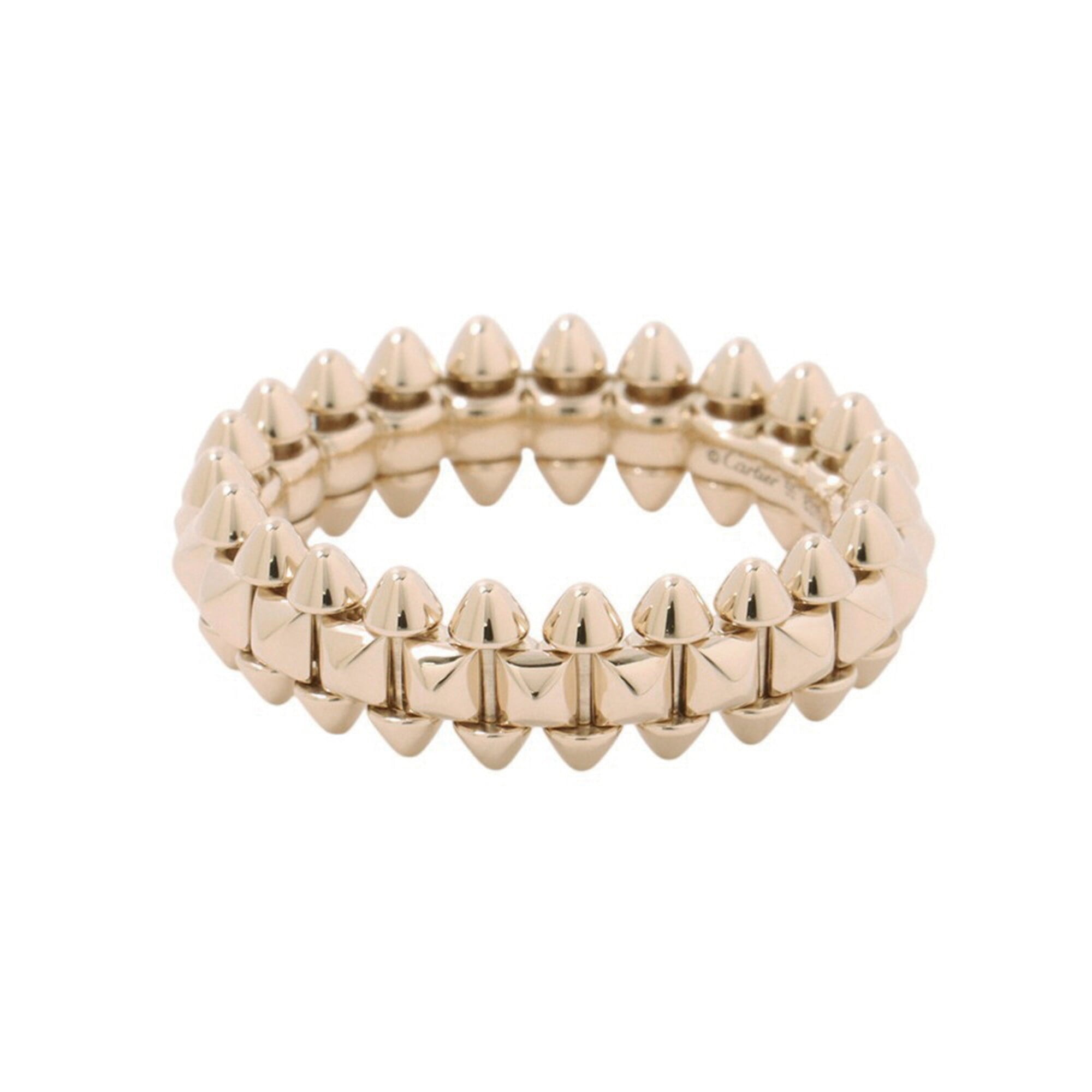 Cartier Crash Yellow Gold (18K) Band Ring (Pre-Owned)