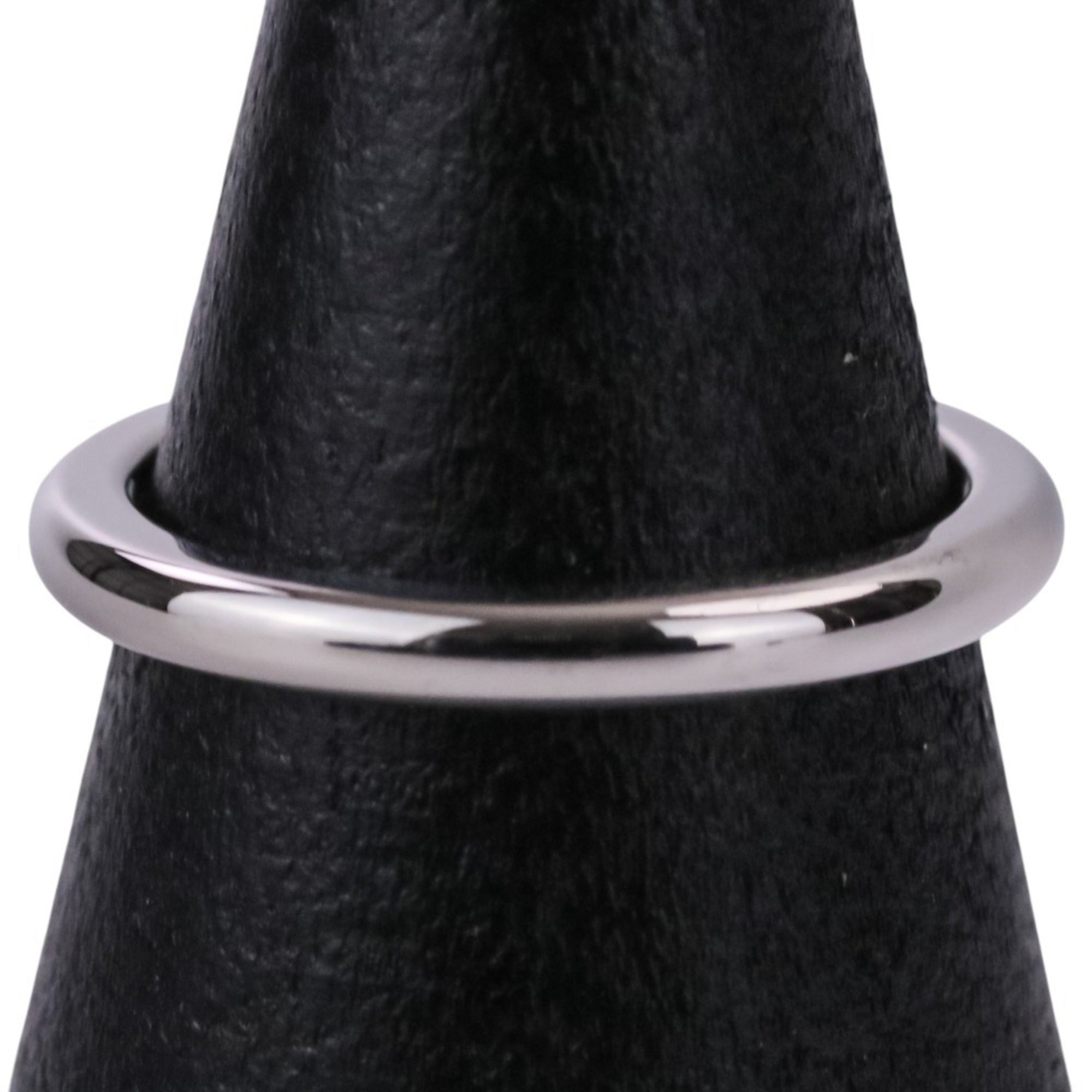 Tiffany Silver Platinum 950 Band Ring (Pre-Owned)