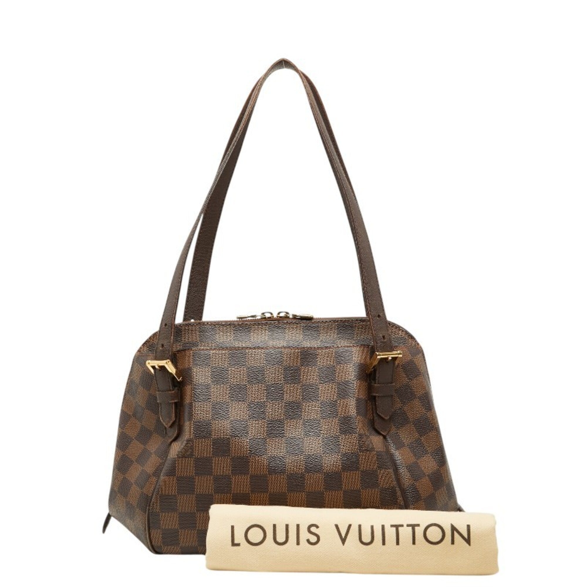 Louis Vuitton Damier Brown Pvc Leather Shoulder Bag (Pre-Owned)