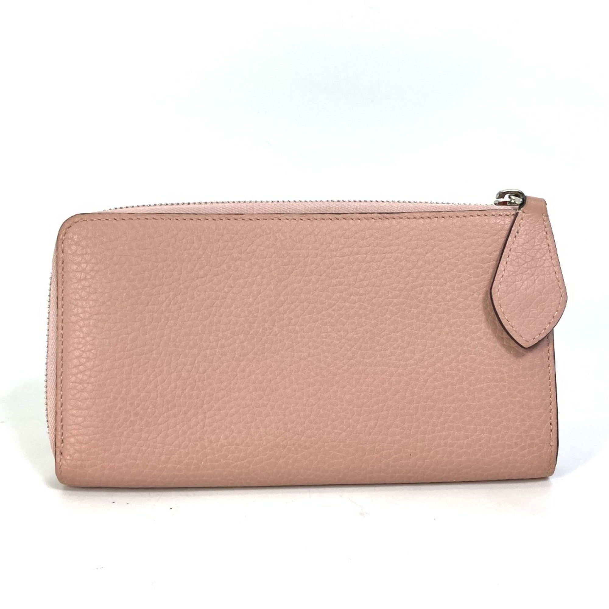 Louis Vuitton Pink Leather Long Wallet (Bi-Fold) (Pre-Owned)
