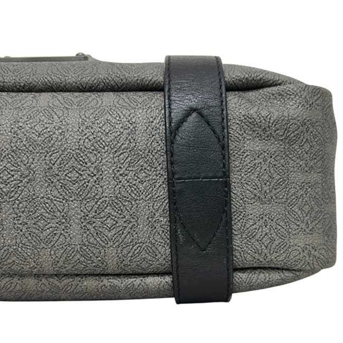 Loewe Gray Pvc Leather Tote Bag (Pre-Owned)