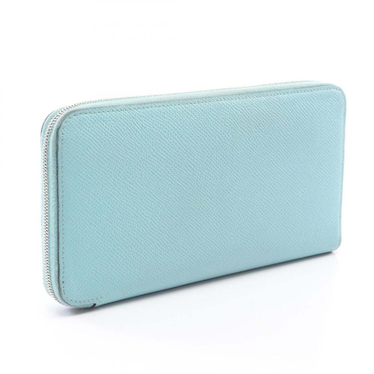 Hermes Blue Atoll Epsom Leather Long Wallet (Bi-Fold) (Pre-Owned)