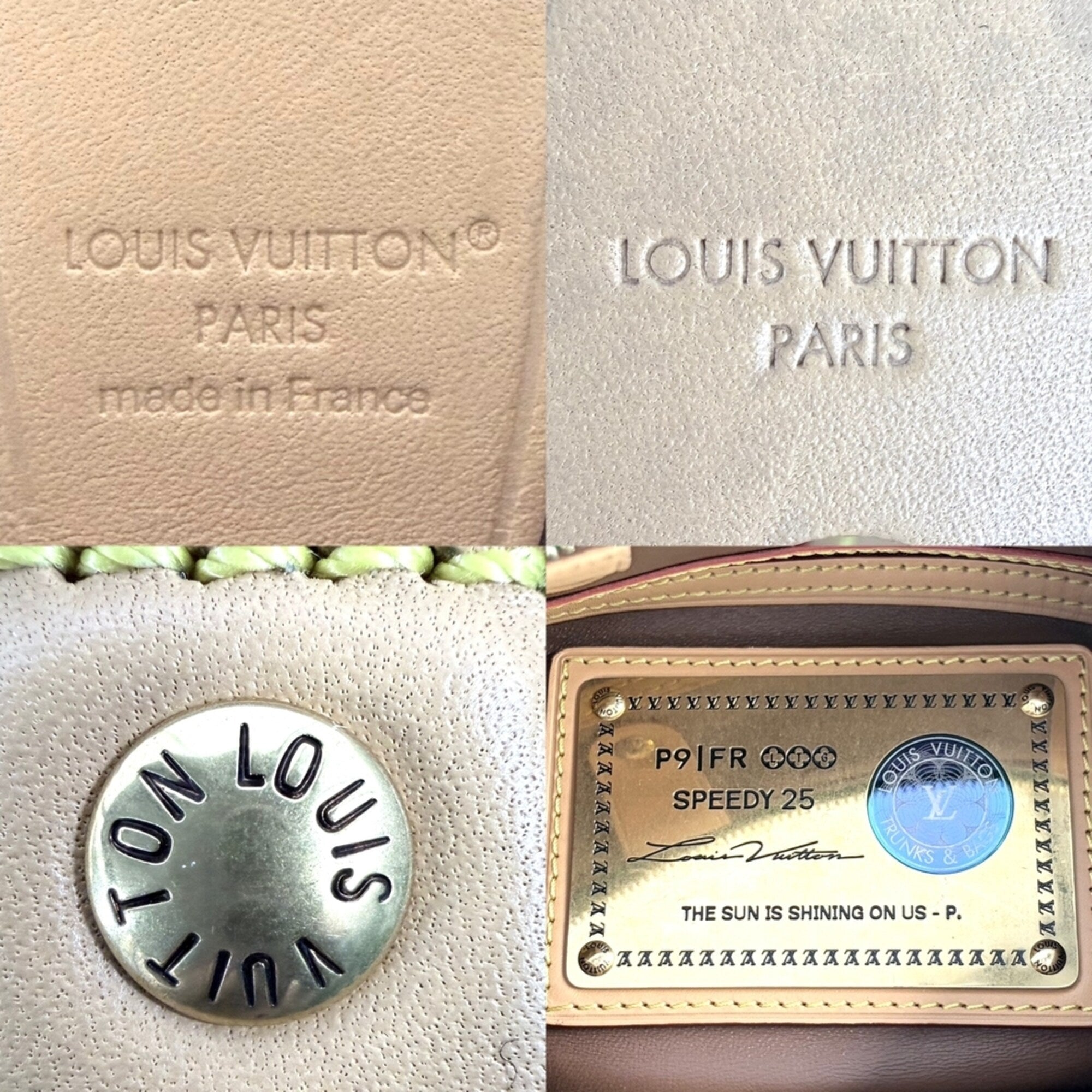 Louis Vuitton Monogram Vert Monogram Handbag Shoulder Bag (Pre-Owned)