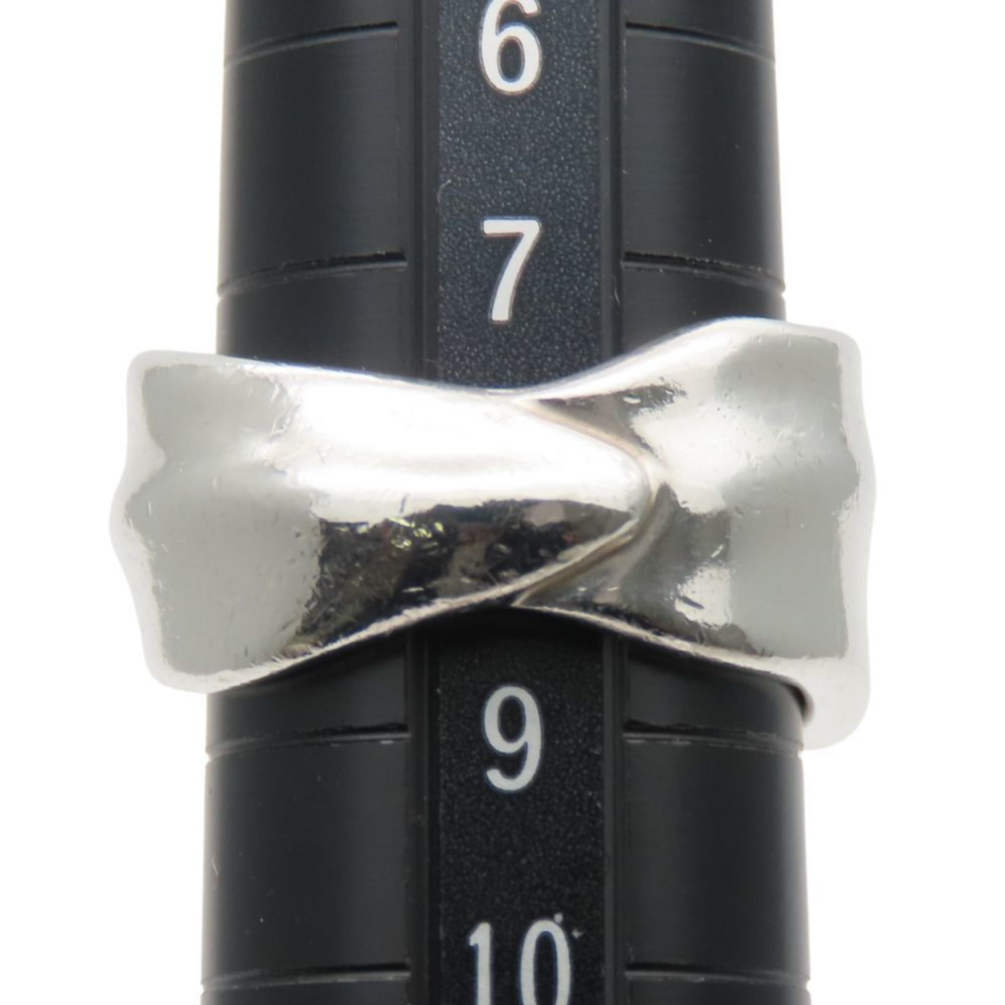 Tiffany Silver Silver 925 Band Ring (Pre-Owned)